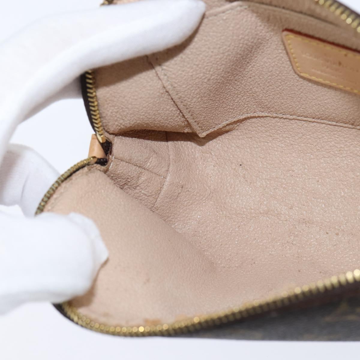 LOUIS VUITTON Monogram Pochette Cosmetic PM Cosmetic Pouch M47515 Auth bs30451