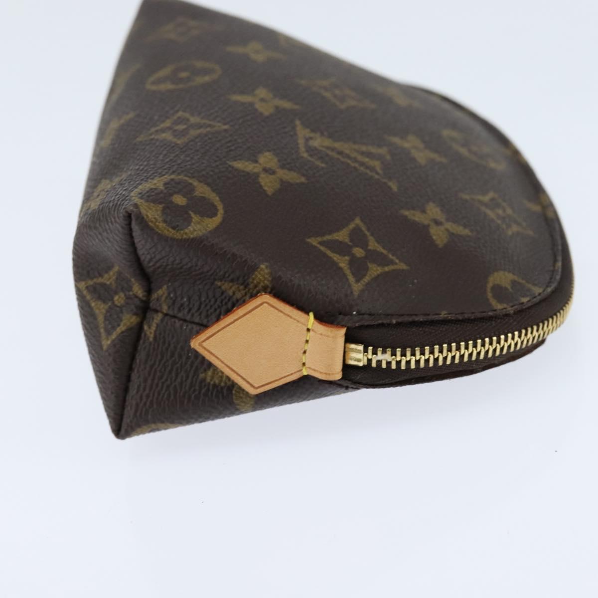 LOUIS VUITTON Monogram Pochette Cosmetic PM Cosmetic Pouch M47515 Auth bs30451