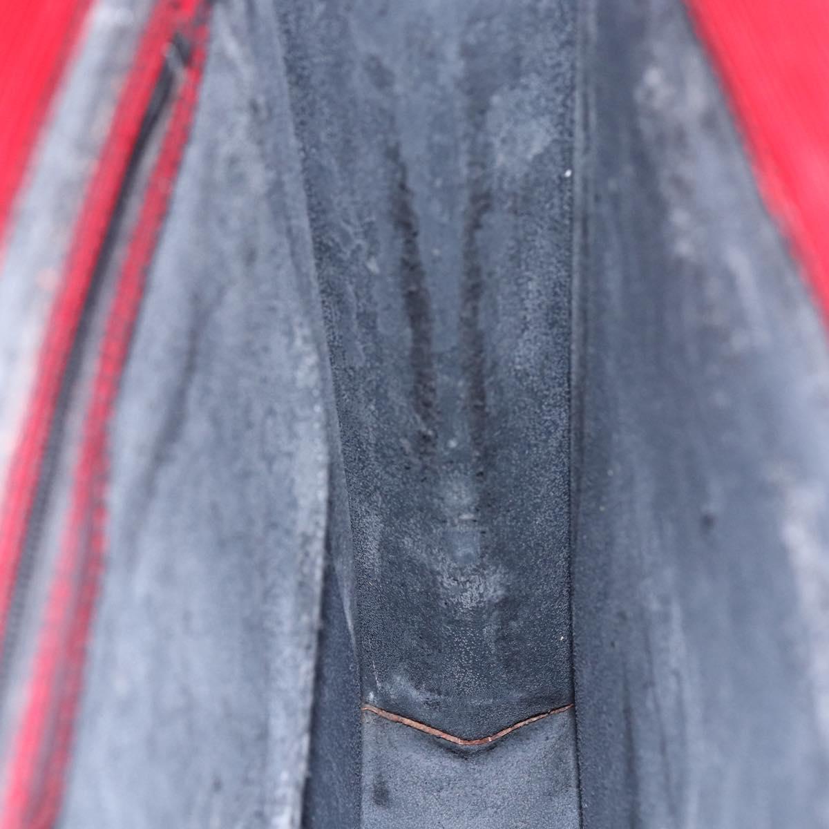 LOUIS VUITTON Epi Sac PlatPM Hand Bag Red M5274E LV Auth bs30455