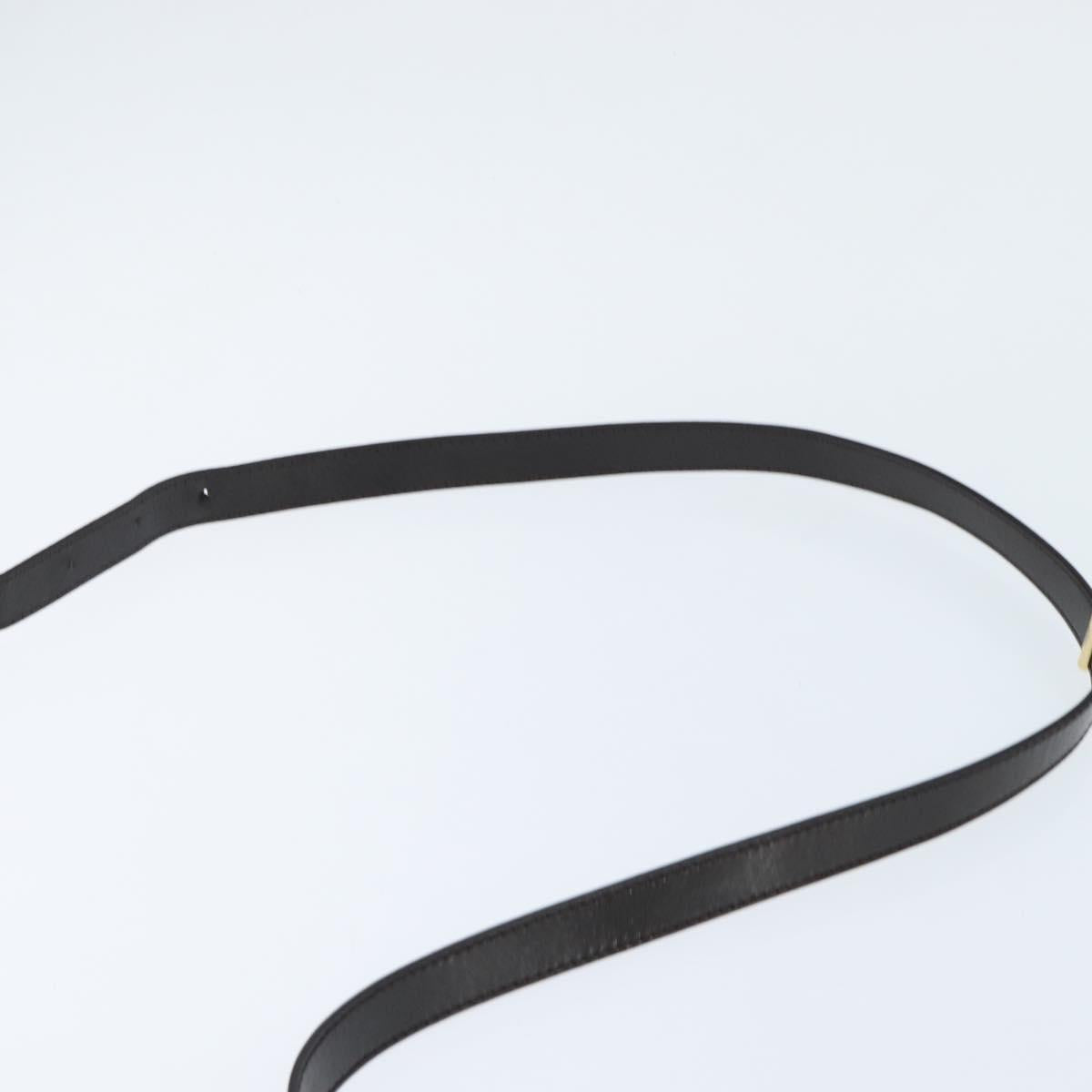 FENDI Zucchino Canvas Shoulder Bag Nylon Beige Gold Auth bs30474