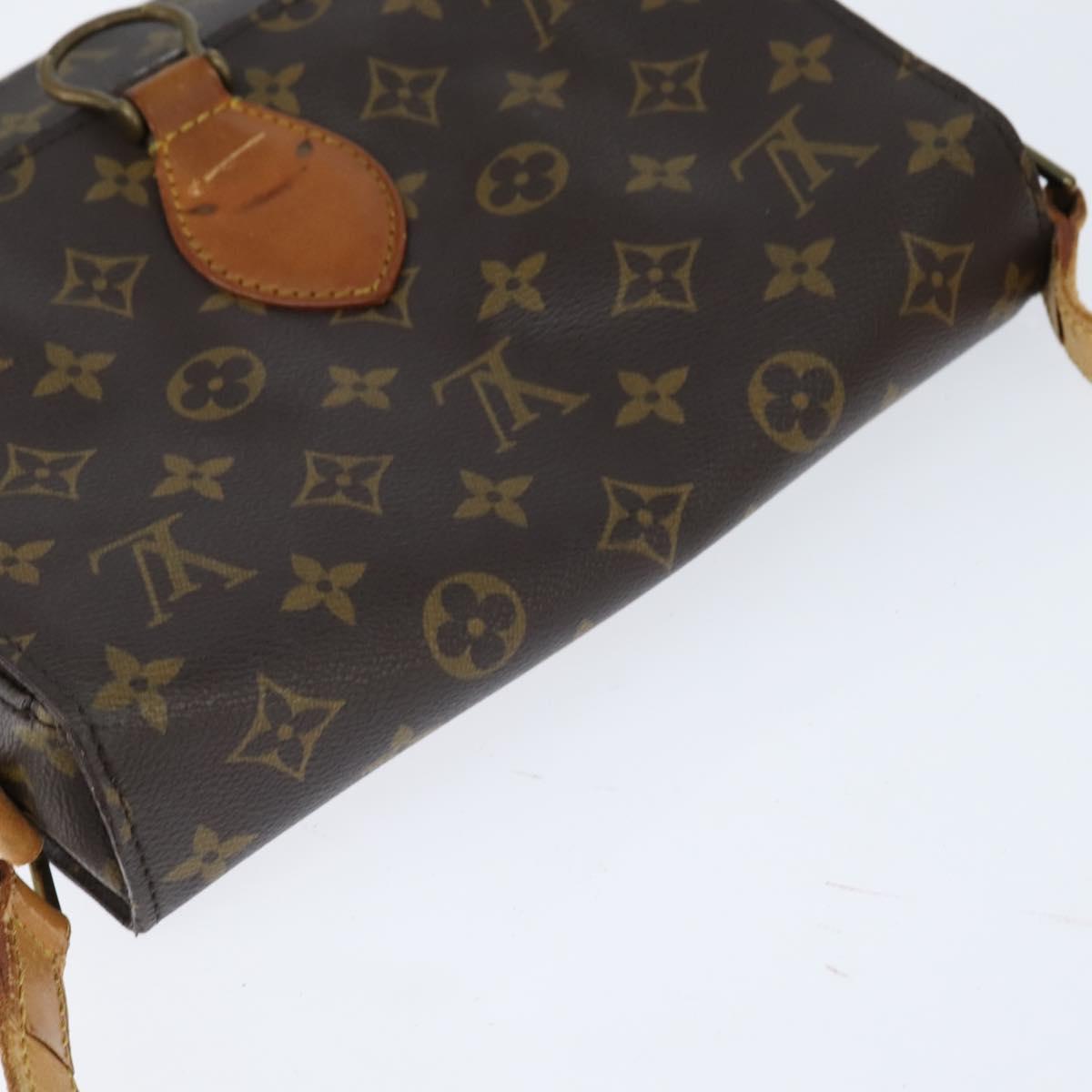 LOUIS VUITTON Monogram Saint Cloud GM Shoulder Bag M51242 LV Auth bs30513