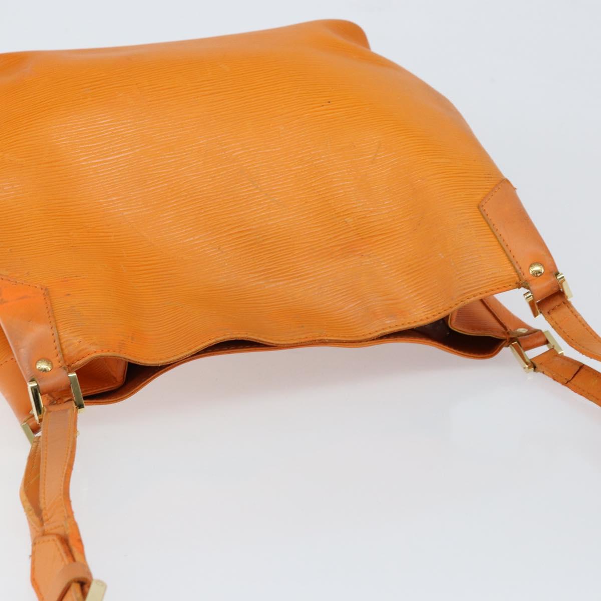 LOUIS VUITTON Epi Mandala MM Shoulder Bag Orange Mandarin M5889H LV Auth bs30515