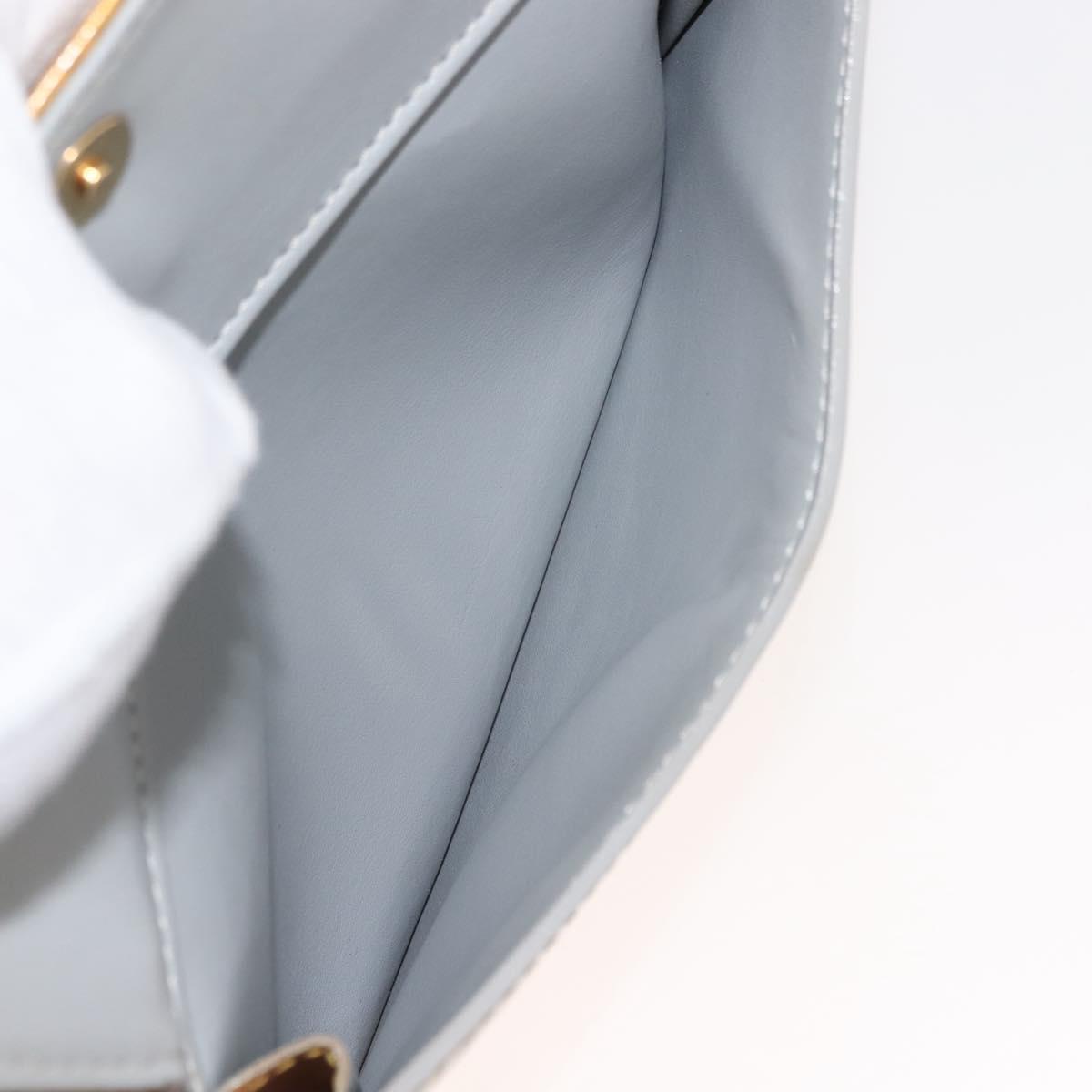 LOUIS VUITTON Monogram Vernis Fulton Waist bag Gris M91041 LV Auth bs30519
