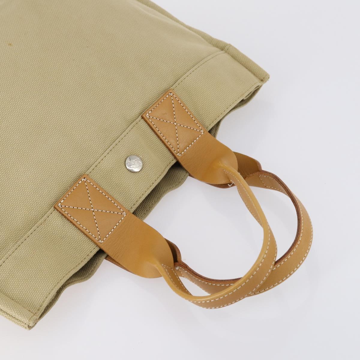 BURBERRY Burberry Nova Check Hand Bag Canvas PVC 4 Set Beige Red Auth bs30523