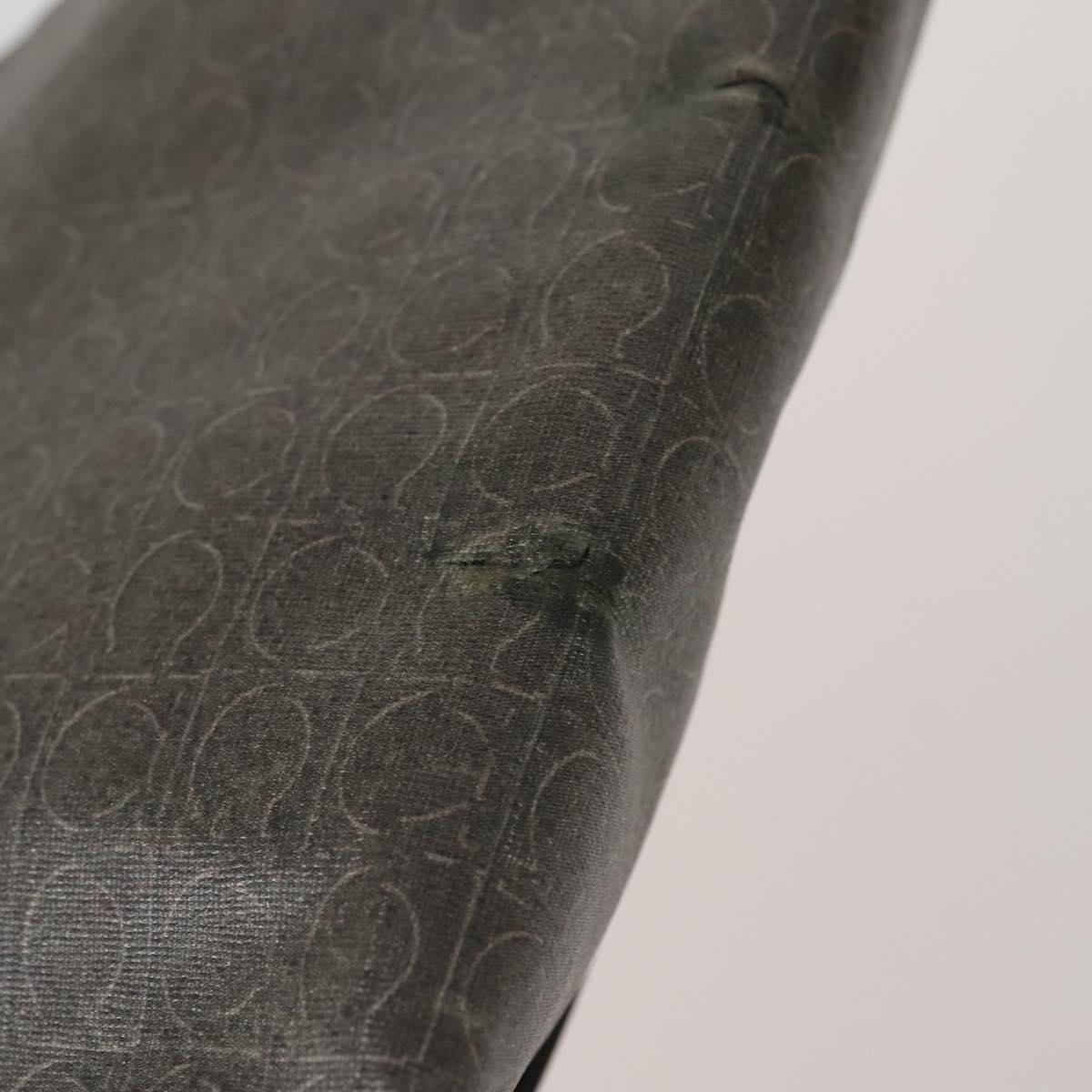 Salvatore Ferragamo Shoulder Bag Canvas 4 Set Pink Khaki white Auth bs30525