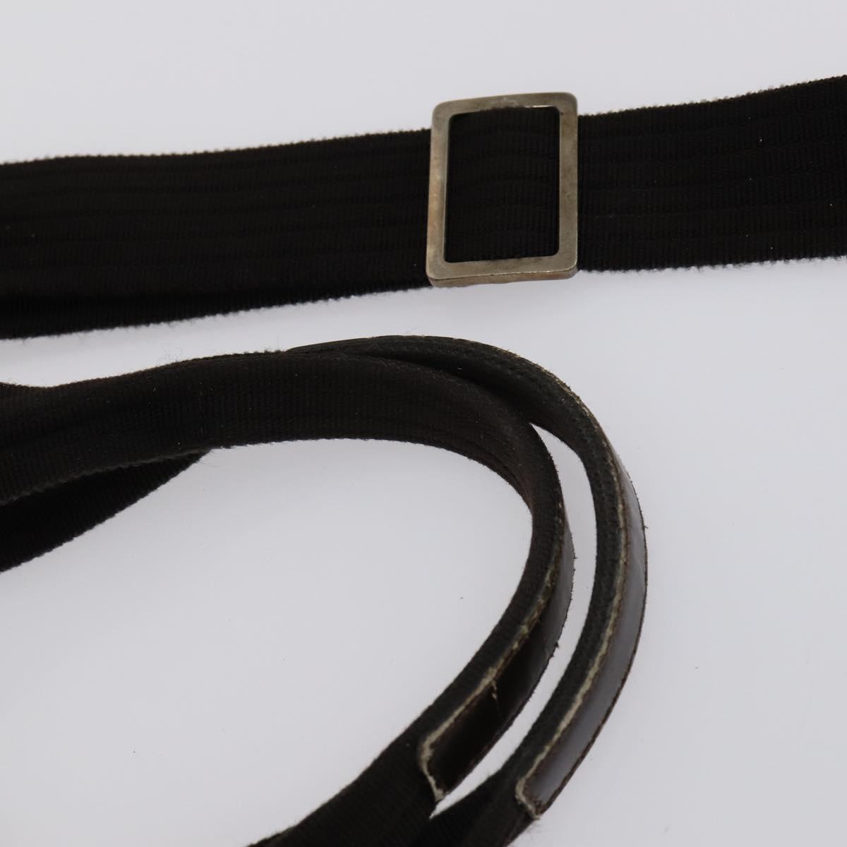 Salvatore Ferragamo Shoulder Bag Canvas 4 Set Pink Khaki white Auth bs30525