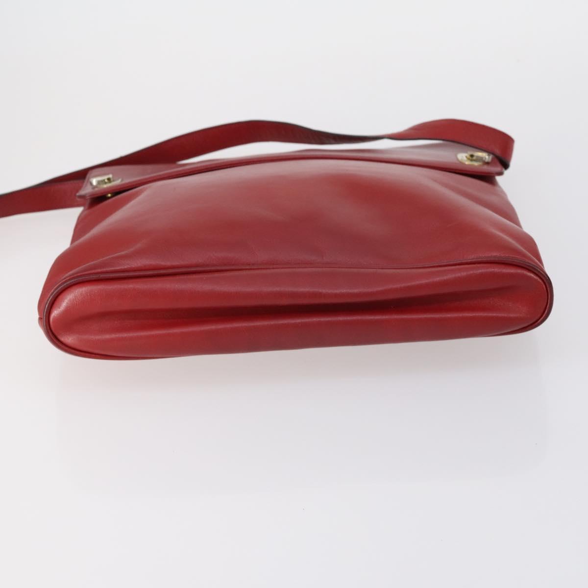 Salvatore Ferragamo Bag Leather Canvas Nylon 4 Set Black Red yellow Auth bs30526