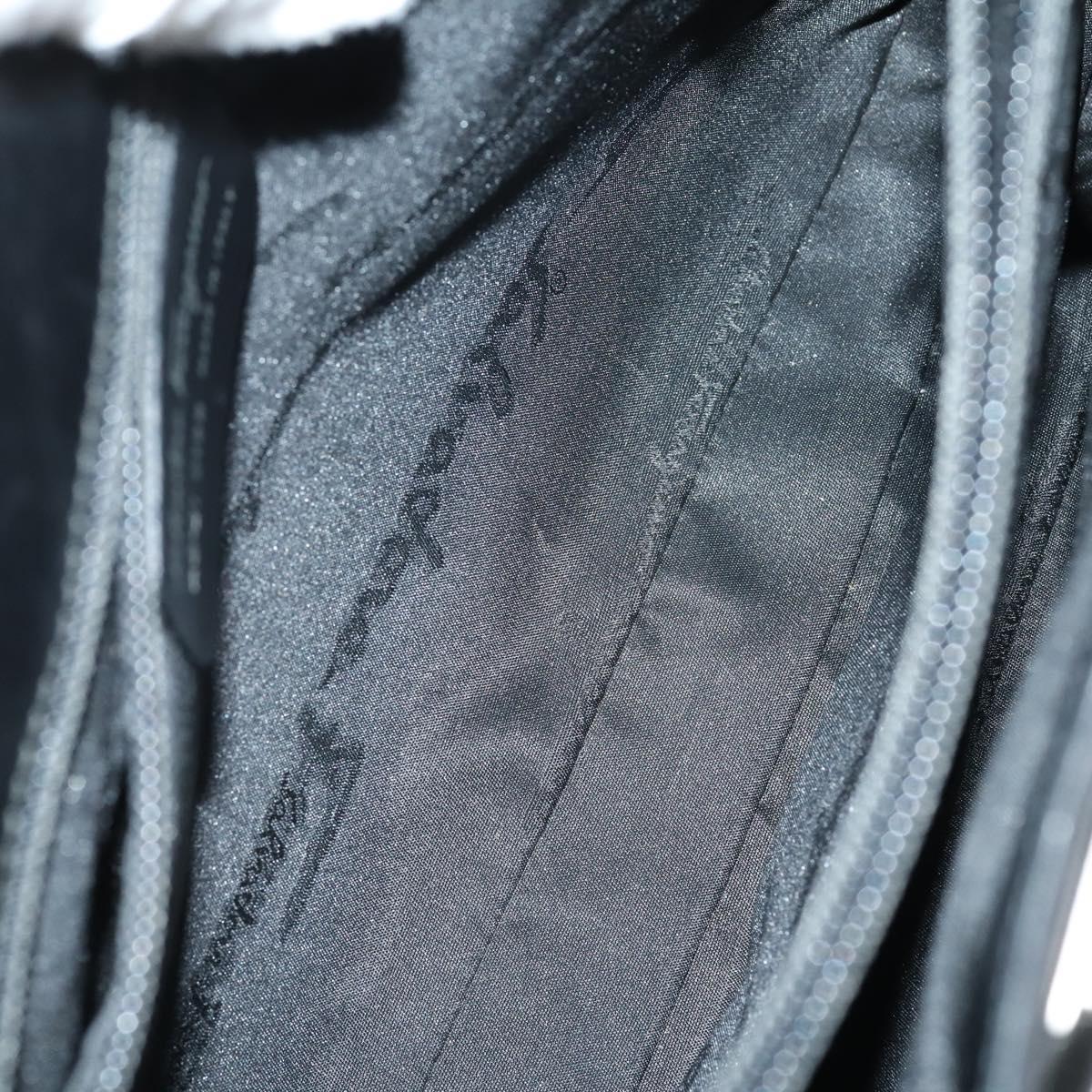 Salvatore Ferragamo Bag Leather Canvas Nylon 4 Set Black Red yellow Auth bs30526