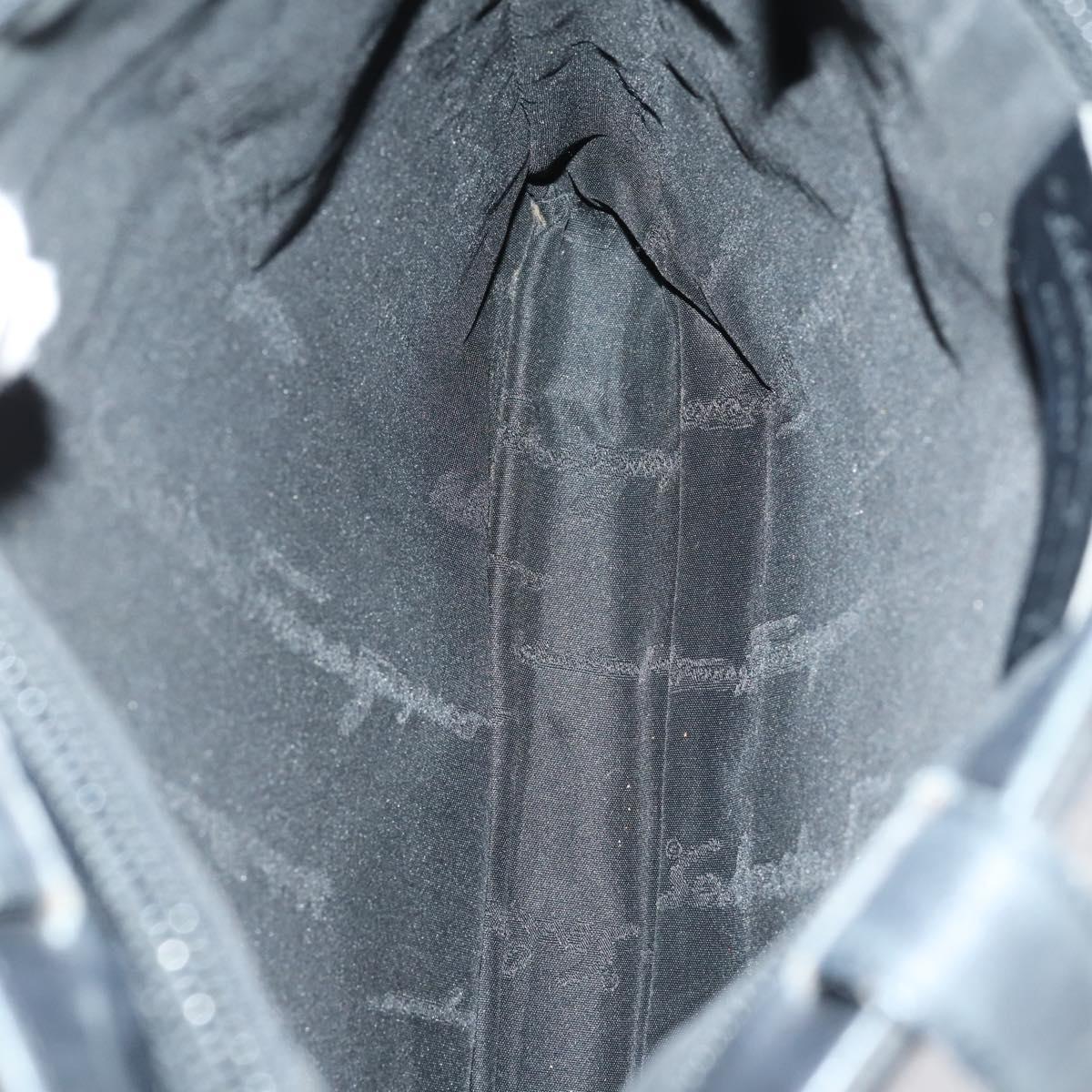 Salvatore Ferragamo Bag Leather Canvas Nylon 4 Set Black Red yellow Auth bs30526