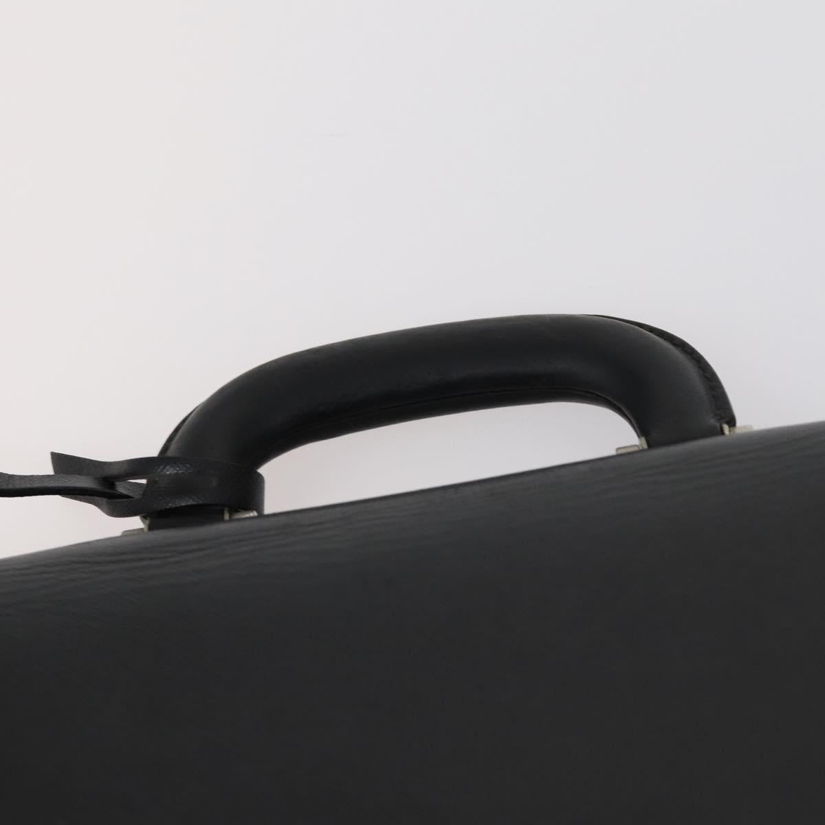 Salvatore Ferragamo Burberry Shoulder Bag Leather 4 Set Black Brown Auth bs30527