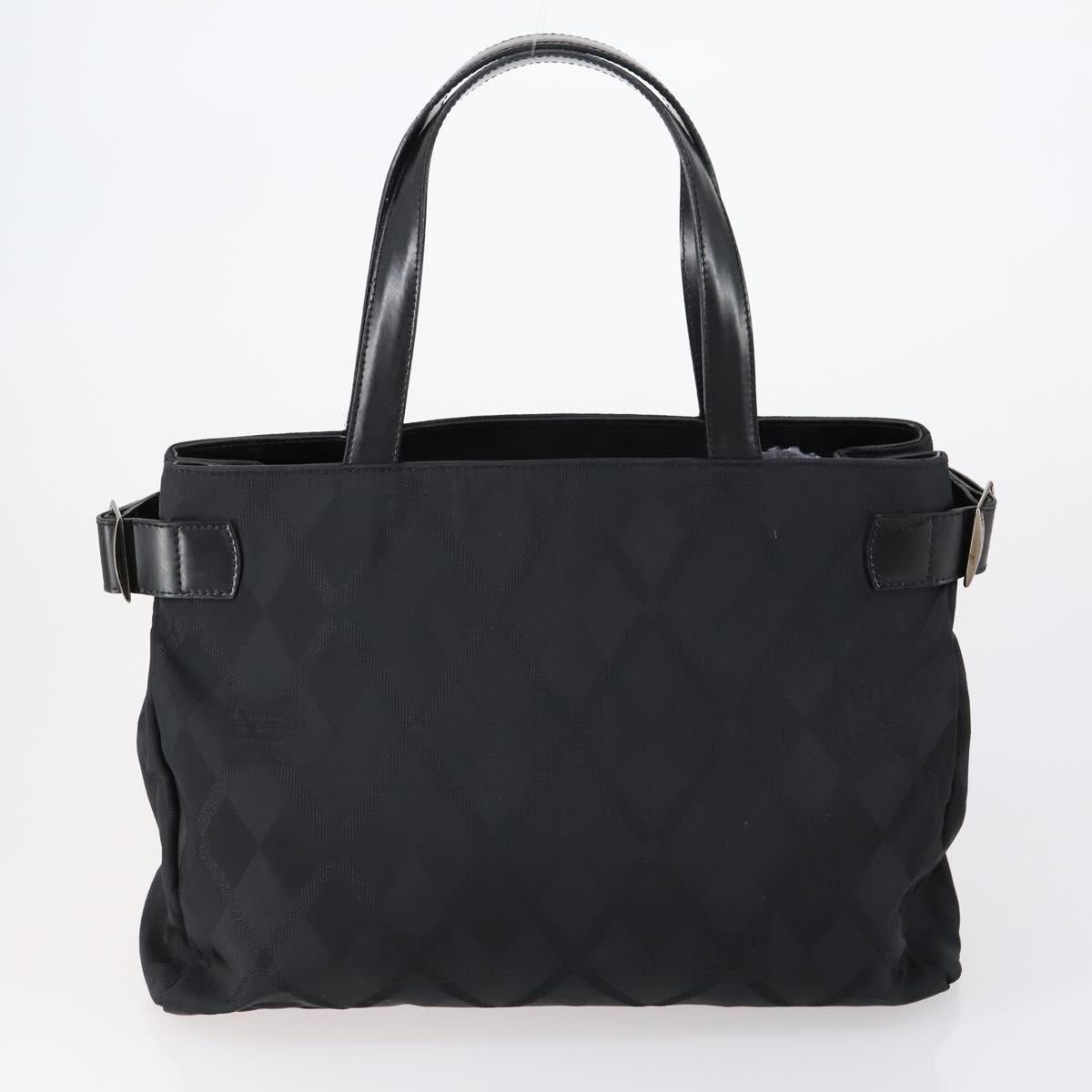 GIVENCHY Hand Bag Leather Nylon Canvas 5 Set Brown Black purple Auth bs30528