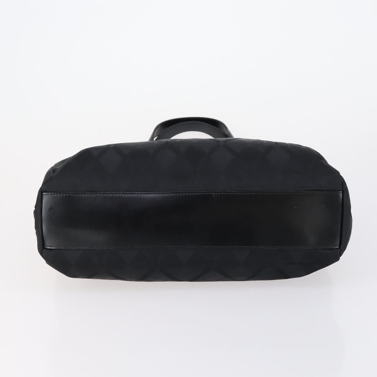 GIVENCHY Hand Bag Leather Nylon Canvas 5 Set Brown Black purple Auth bs30528