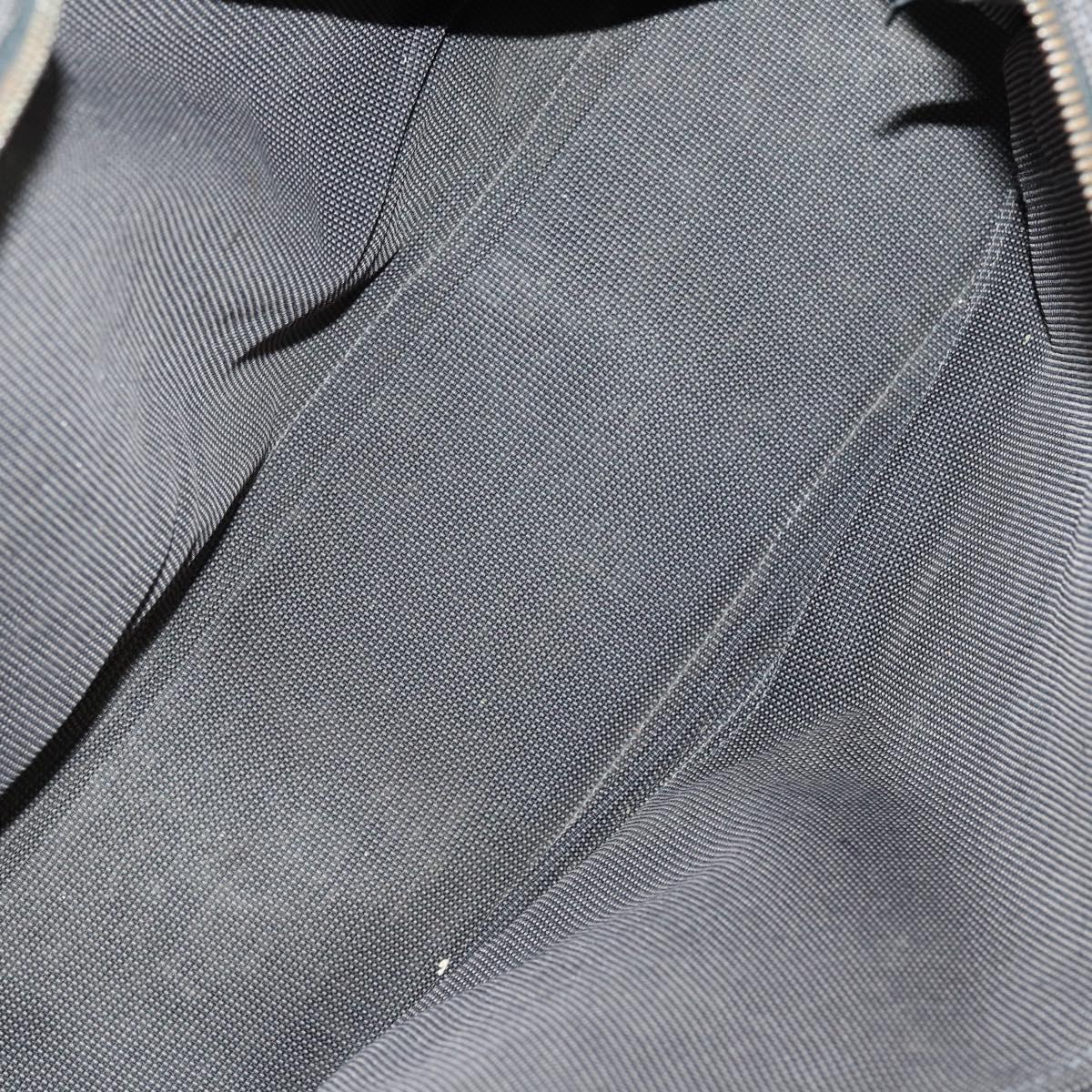 HERMES Tote Bag Canvas 4 Set Black Navy khaki Auth bs30530