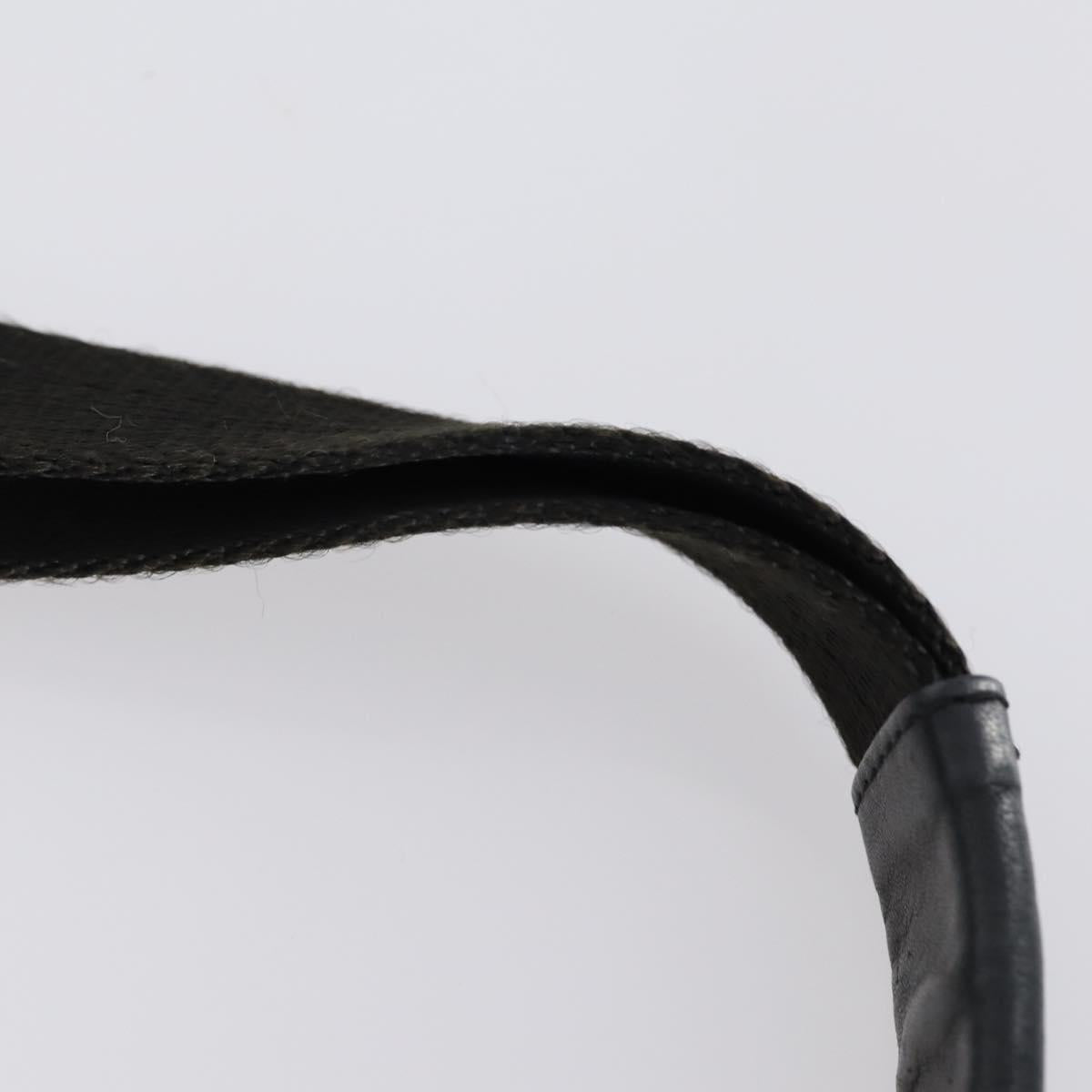 BOTTEGA VENETA Shoulder Bag Suede Nylon PVC 4 Set Beige Black Green Auth bs30535