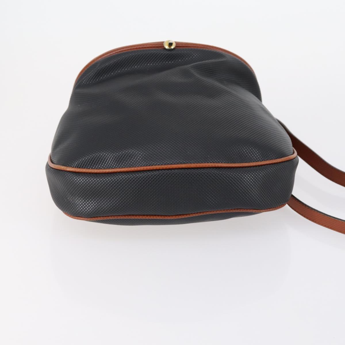 BOTTEGA VENETA Shoulder Bag Suede Nylon PVC 4 Set Beige Black Green Auth bs30535