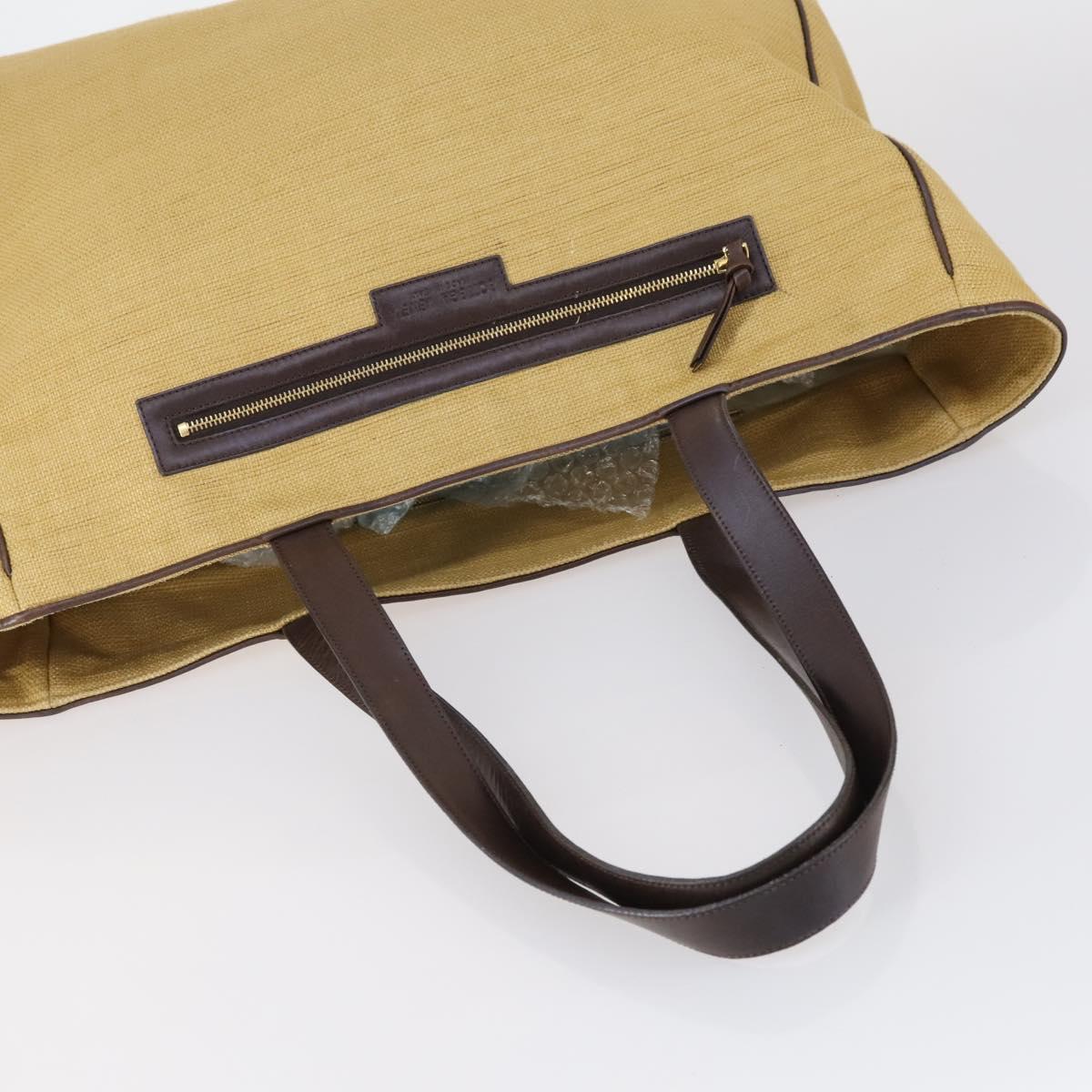 BOTTEGA VENETA Shoulder Bag Suede Nylon PVC 4 Set Beige Black Green Auth bs30535