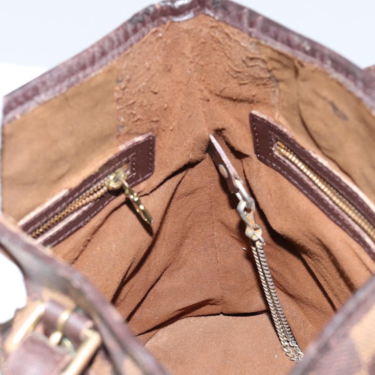 LOUIS VUITTON Damier Ebene Marais Shoulder Bag N42240 LV Auth bs30560