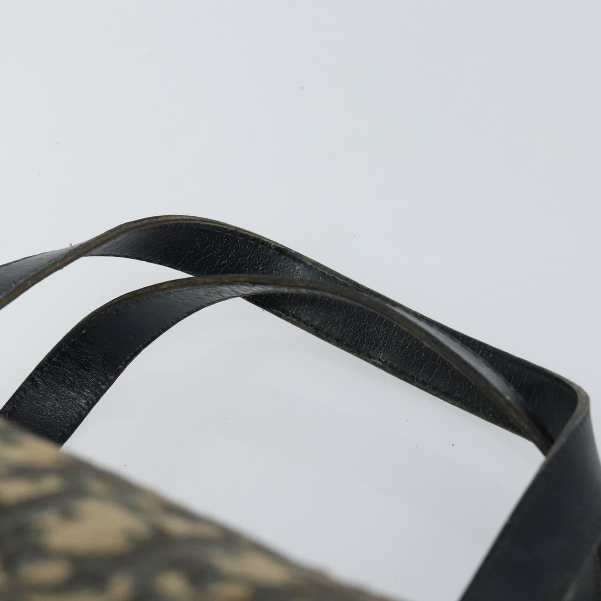 Christian Dior Trotter Canvas Boston Bag Navy Auth bs30562