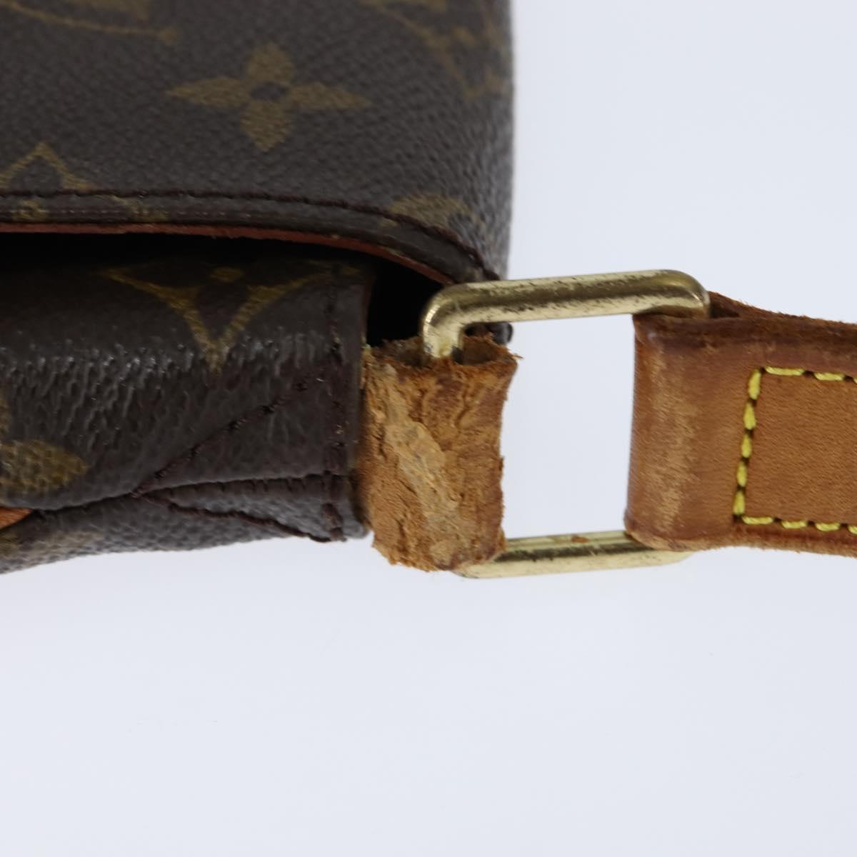 LOUIS VUITTON Monogram Musette Shoulder Bag M51256 LV Auth bs30590