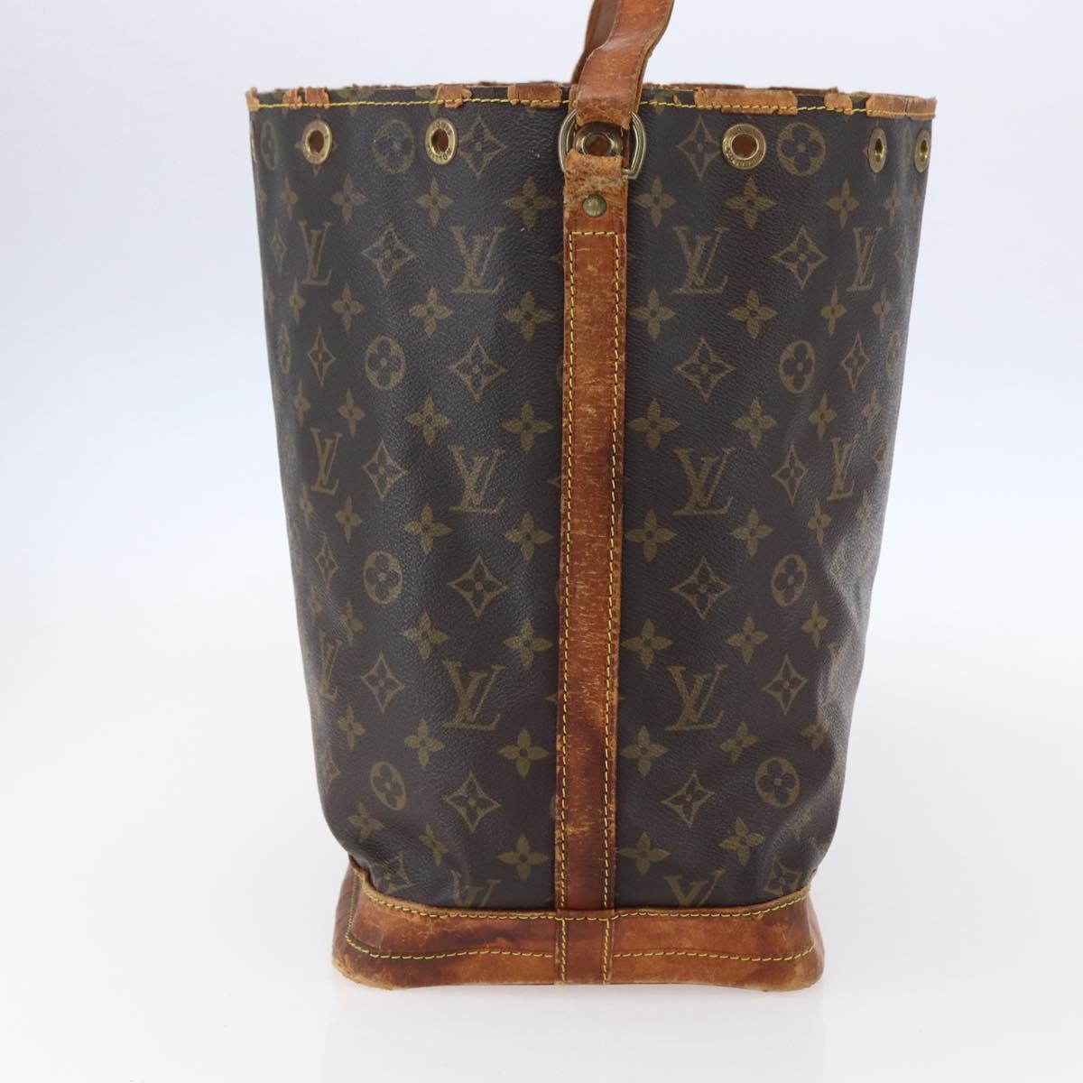 LOUIS VUITTON Monogram Noe Shoulder Bag M42224 LV Auth bs30591
