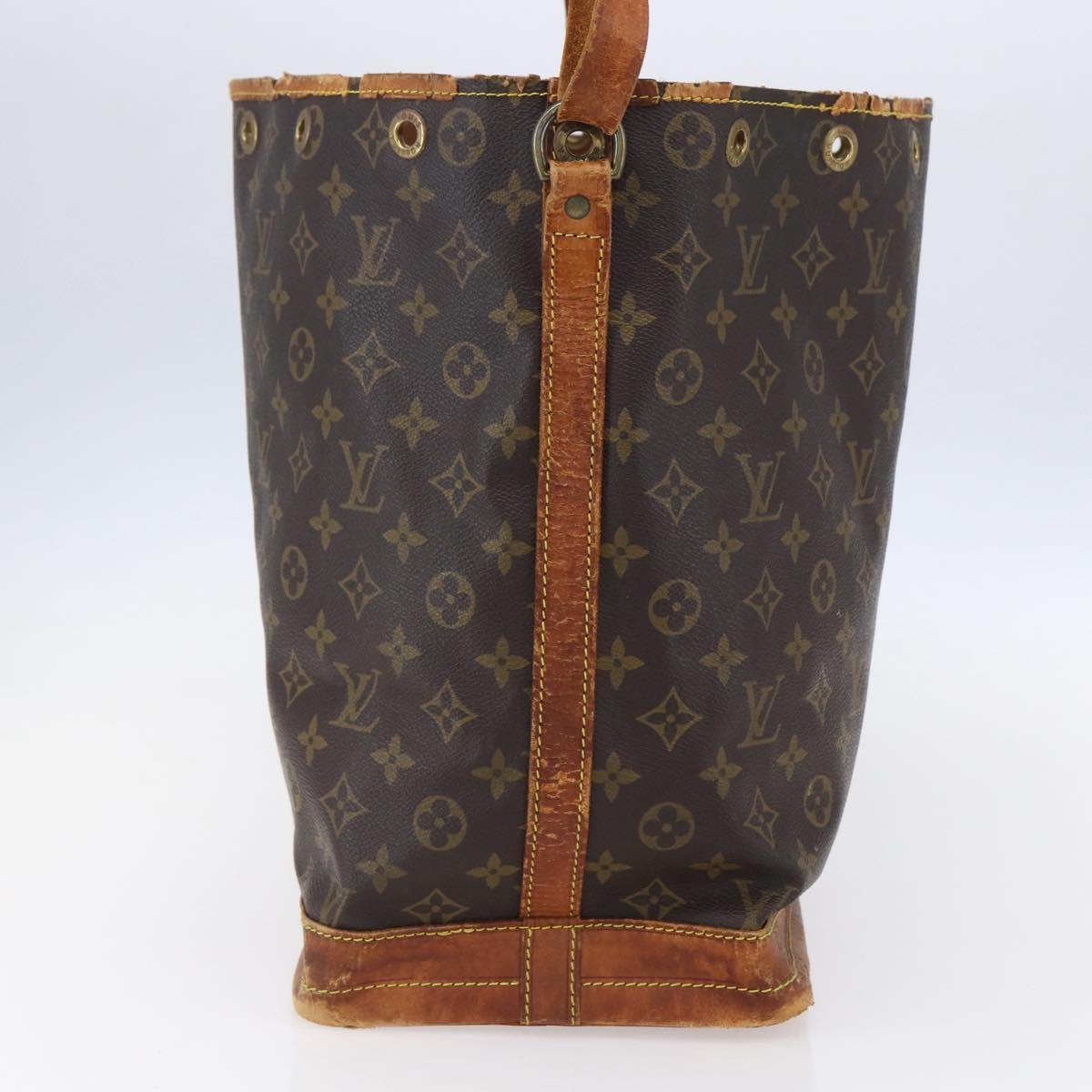 LOUIS VUITTON Monogram Noe Shoulder Bag M42224 LV Auth bs30591