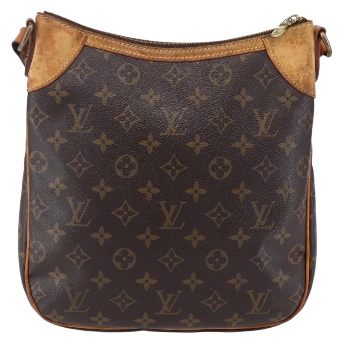 LOUIS VUITTON Monogram Odeon PM Shoulder Bag M56390 LV Auth bs30611