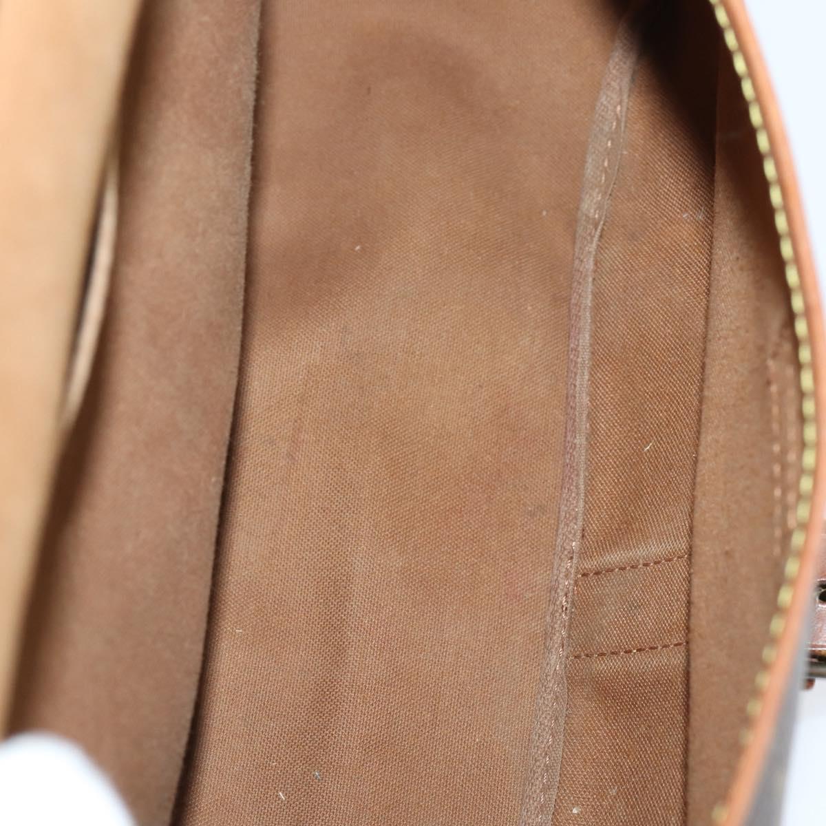 LOUIS VUITTON Monogram Saumur 35 Shoulder Bag M42254 LV Auth bs30612