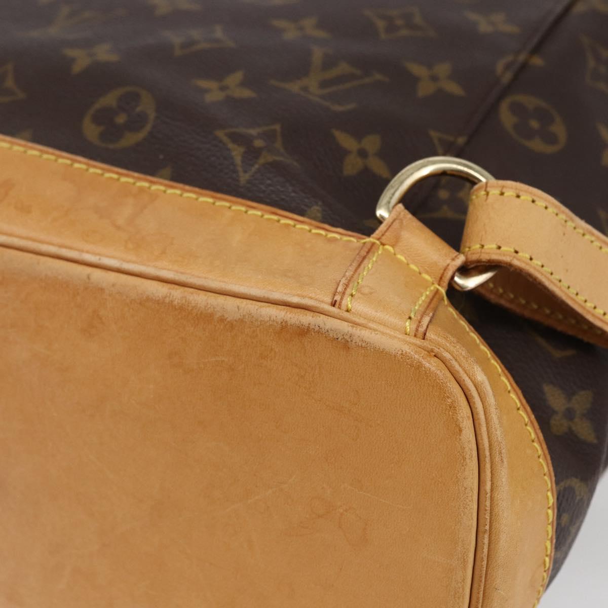 LOUIS VUITTON Monogram Montsouris GM Backpack M51135 LV Auth bs30613