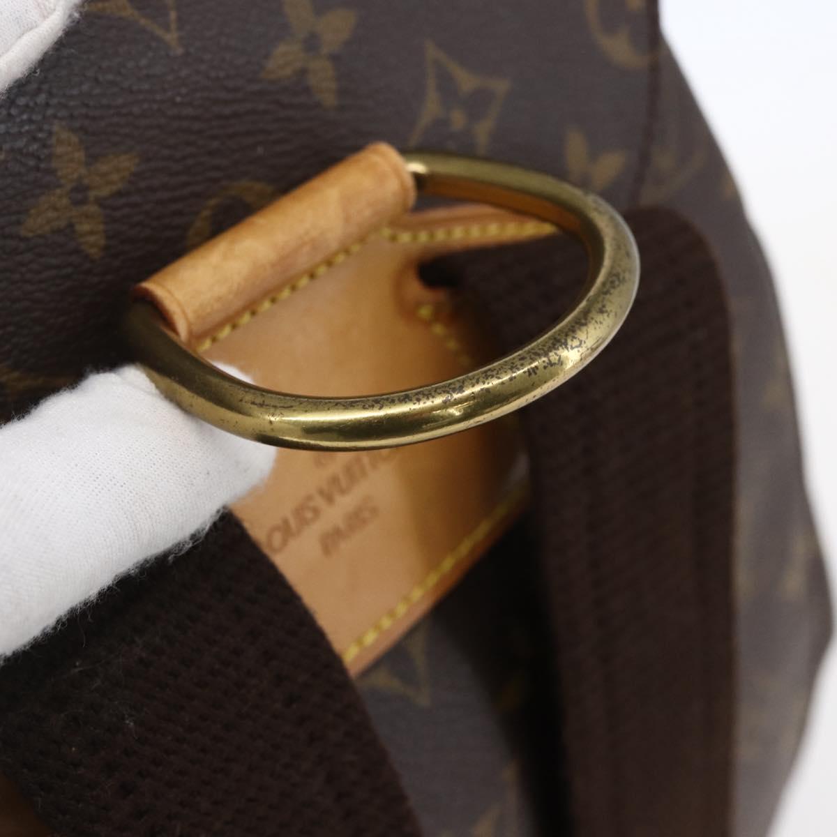 LOUIS VUITTON Monogram Montsouris GM Backpack M51135 LV Auth bs30613