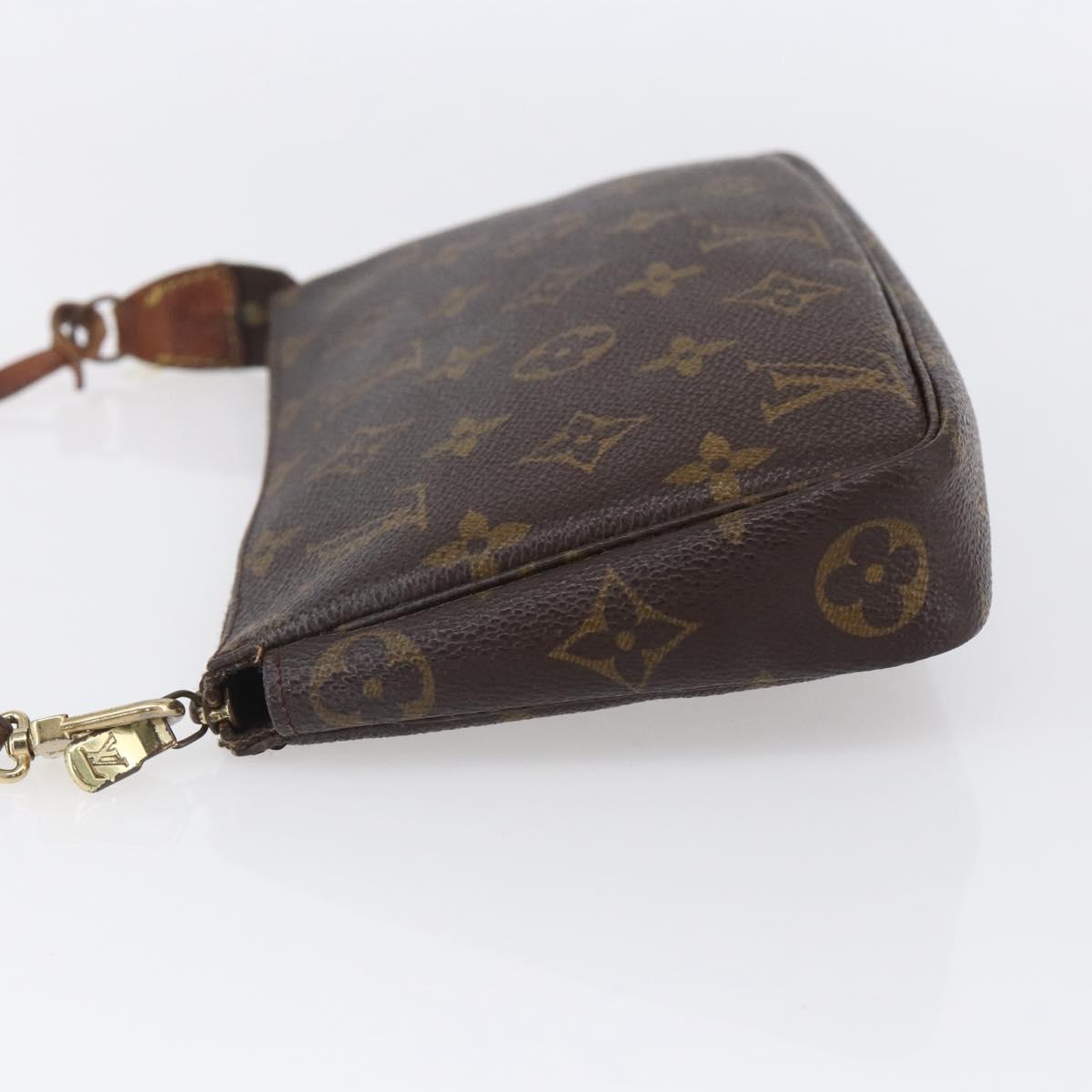 LOUIS VUITTON Monogram Pochette Accessoires Pouch M51980 LV Auth bs30614