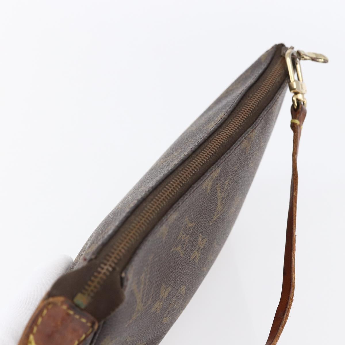 LOUIS VUITTON Monogram Pochette Accessoires Pouch M51980 LV Auth bs30614