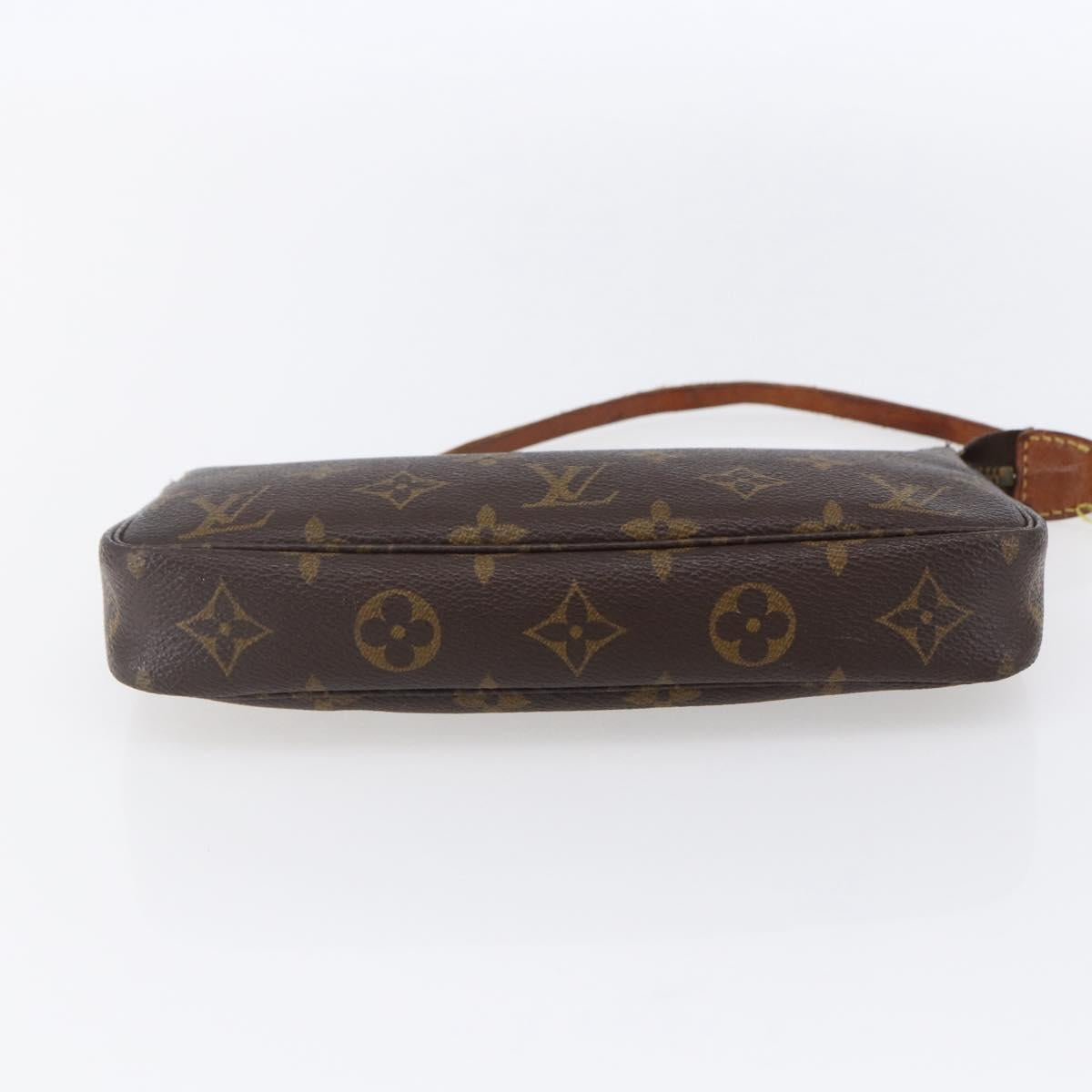LOUIS VUITTON Monogram Pochette Accessoires Pouch M51980 LV Auth bs30614