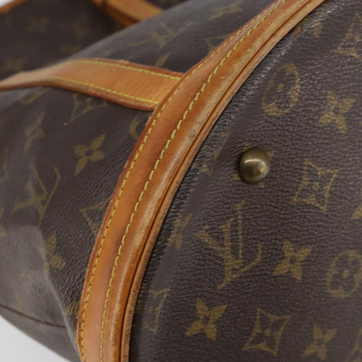 LOUIS VUITTON Monogram Bucket GM Shoulder Bag M42236 LV Auth bs30623