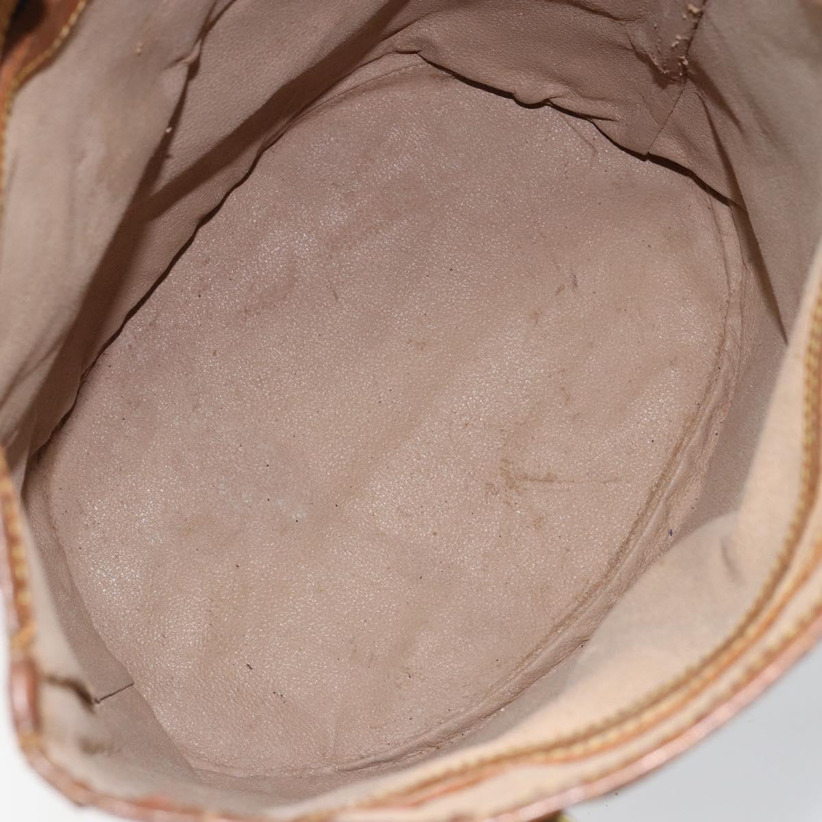 LOUIS VUITTON Monogram Bucket GM Shoulder Bag M42236 LV Auth bs30623