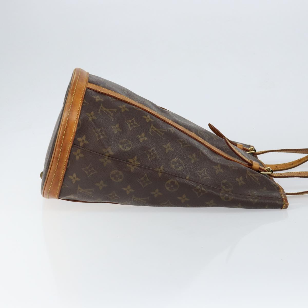 LOUIS VUITTON Monogram Bucket GM Shoulder Bag M42236 LV Auth bs30623