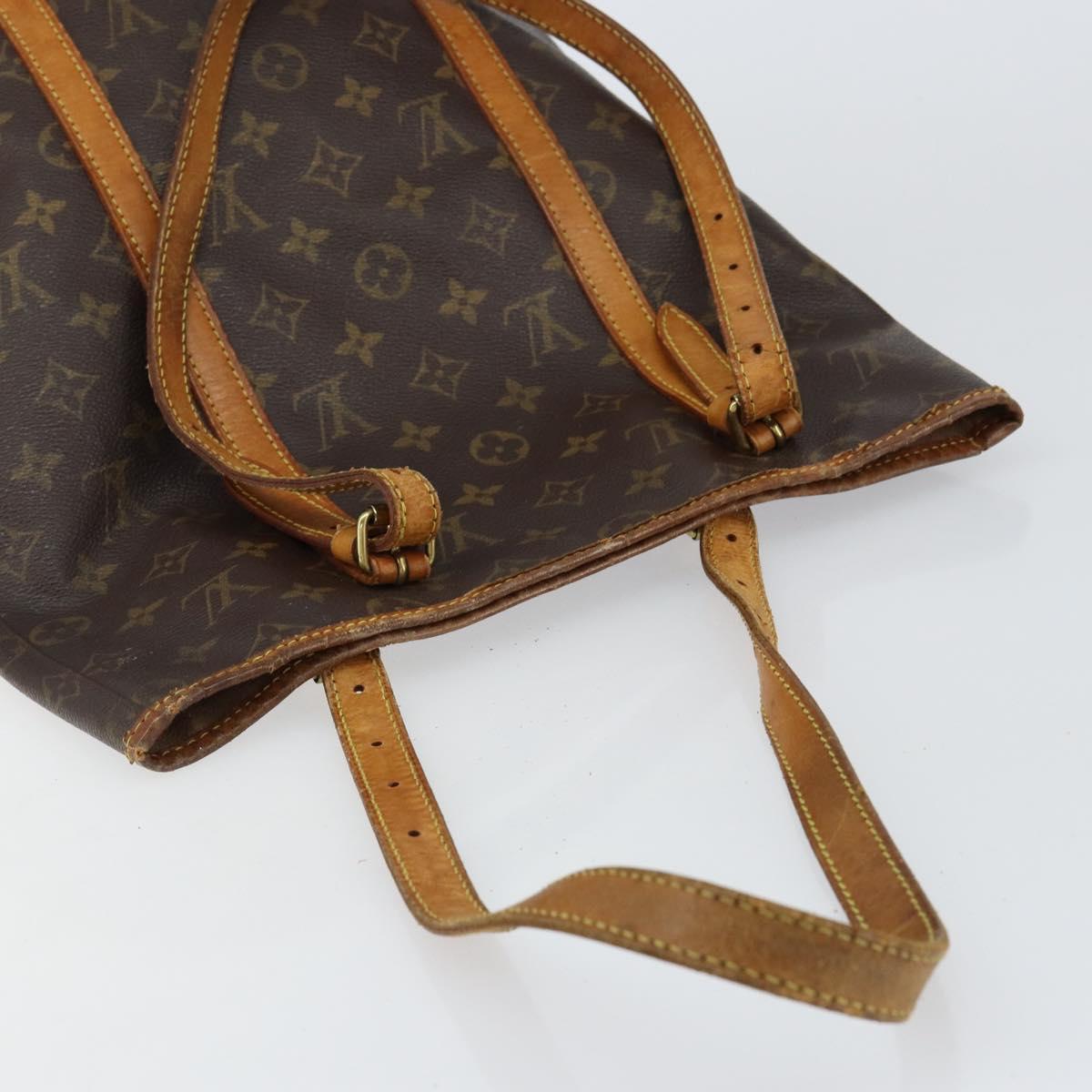 LOUIS VUITTON Monogram Bucket GM Shoulder Bag M42236 LV Auth bs30623