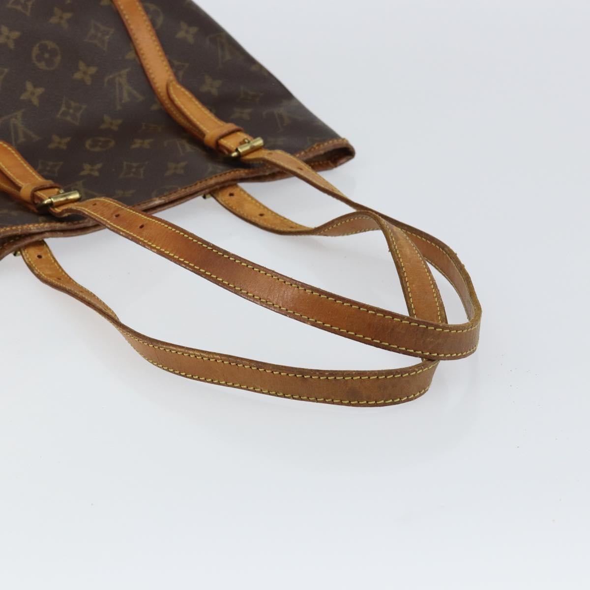 LOUIS VUITTON Monogram Bucket GM Shoulder Bag M42236 LV Auth bs30623