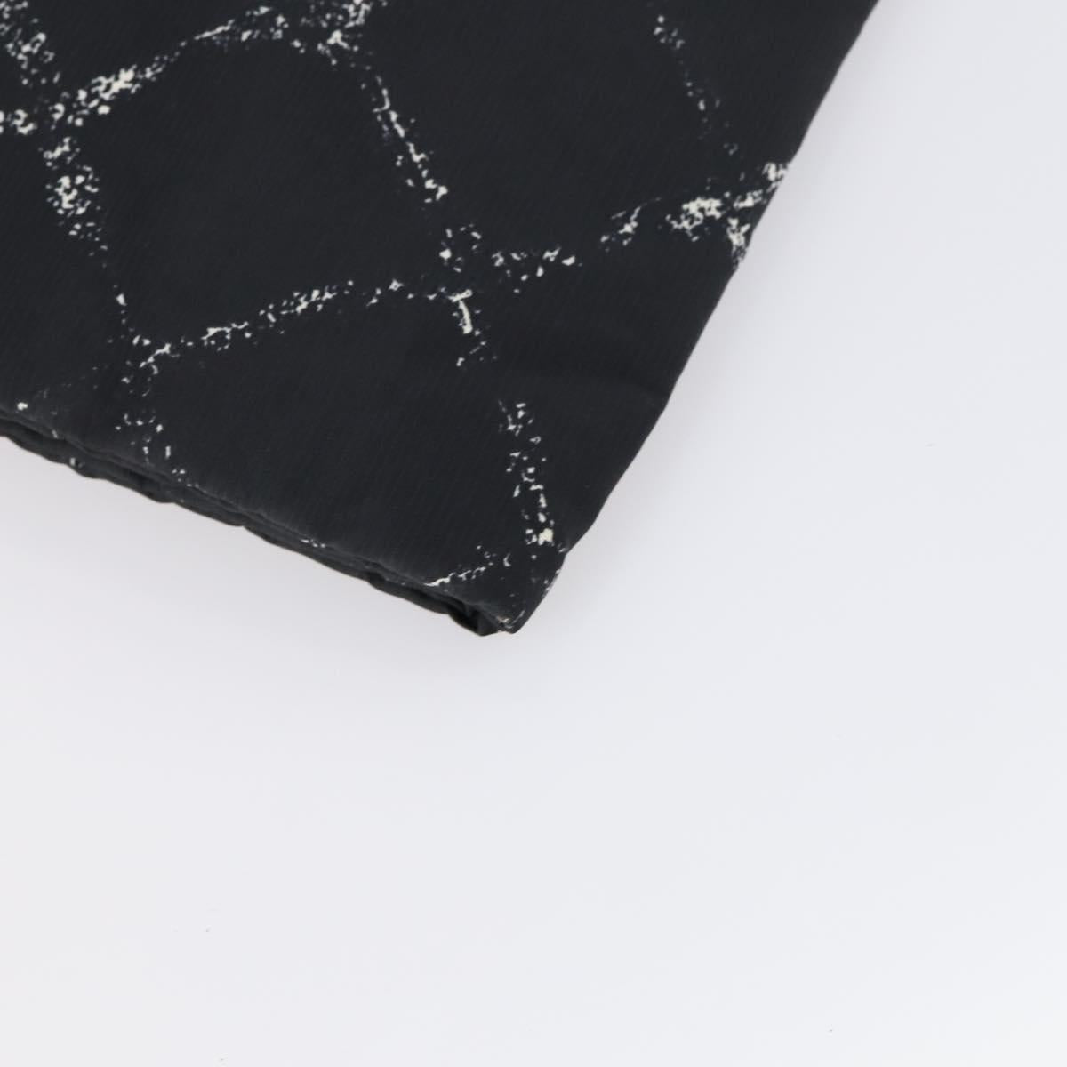 CHANEL Travel line Garment Cover Nylon Black CC Auth bs30653