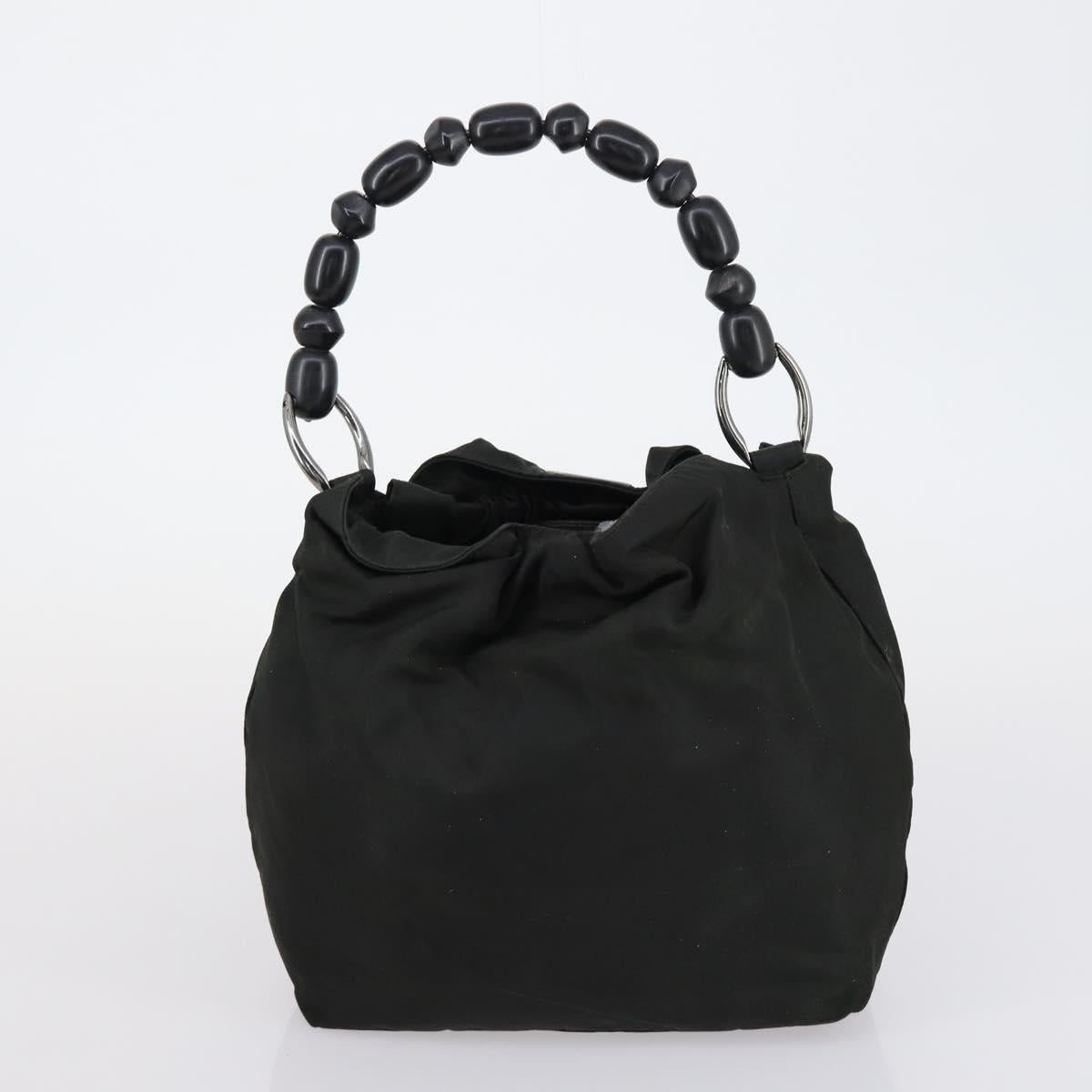 Christian Dior Fendi Hand Bag Nylon 2 Set Black Auth bs30662
