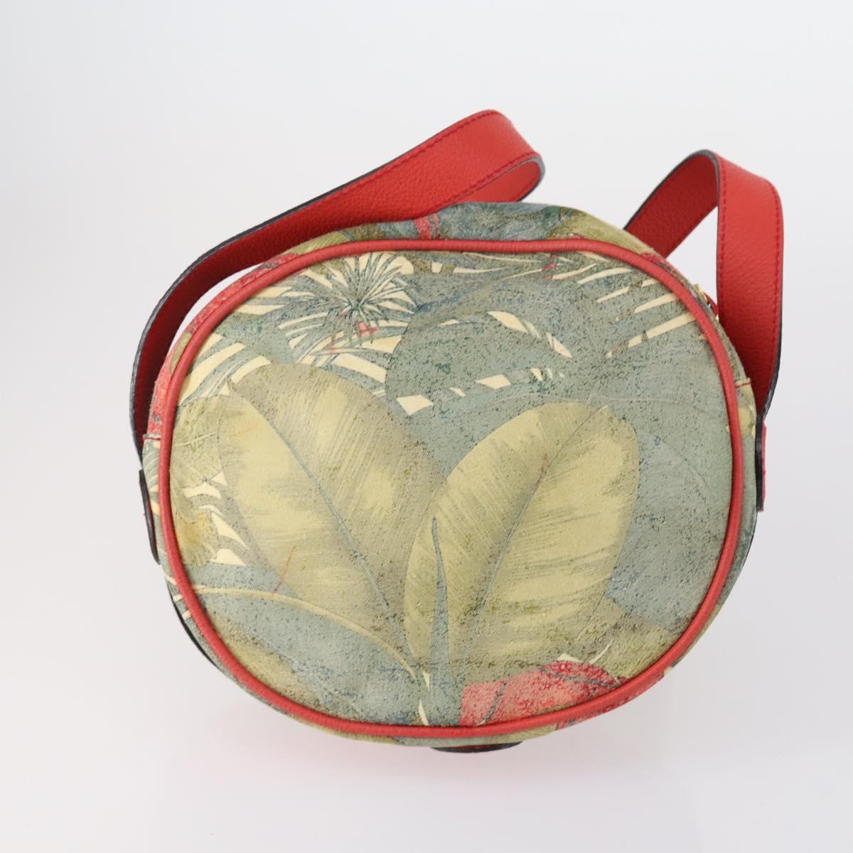 Ferragamo Gucci Cartier Burberrys Bag Leather Coated 4 Set Bordeaux Auth bs30663