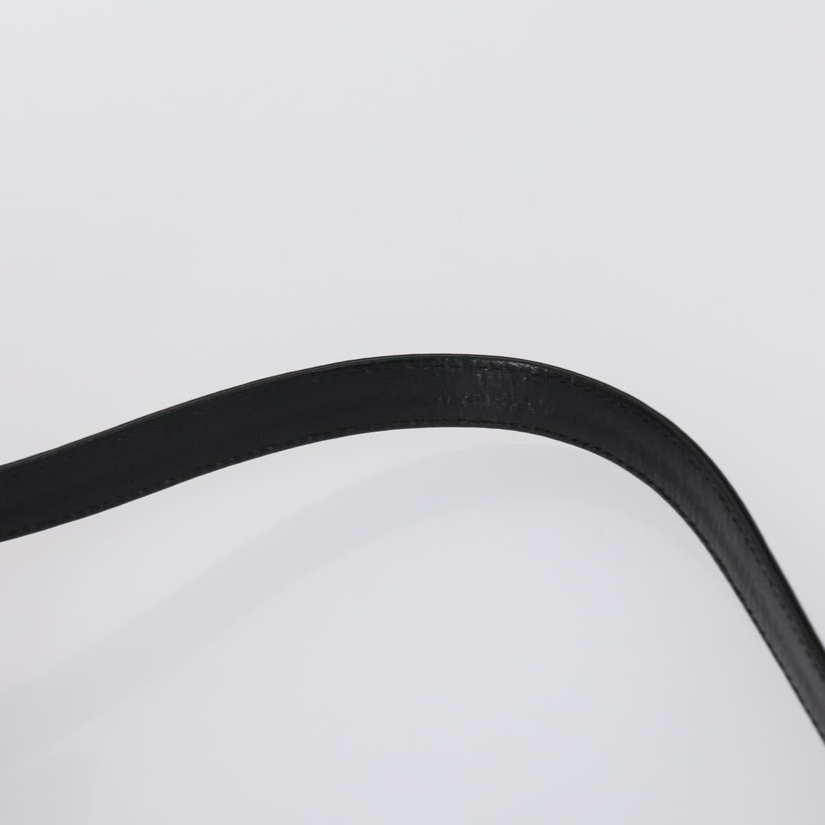 GIVENCHY Shoulder Bag Leather 2 Set Navy Black Auth bs30664