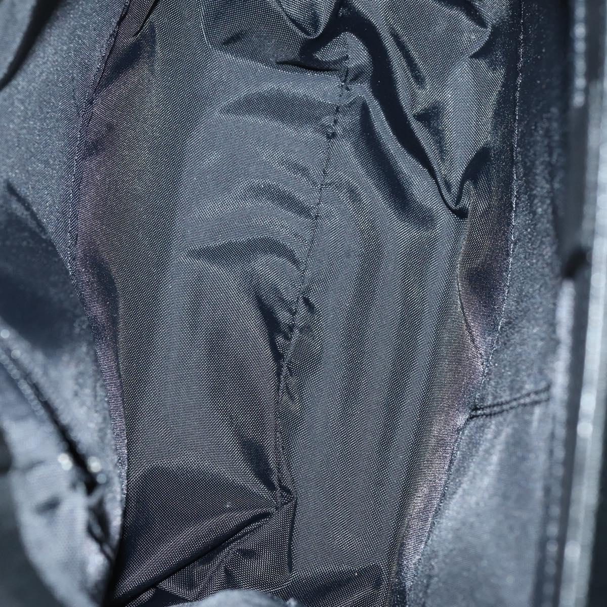 GIVENCHY Shoulder Bag Leather 2 Set Navy Black Auth bs30664