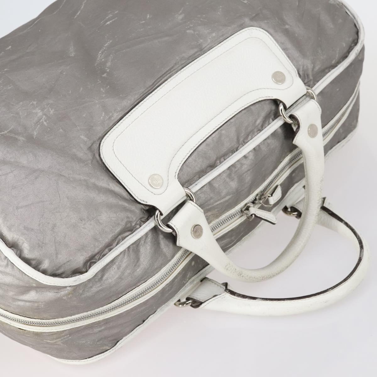 CELINE Macadam Canvas Hand Bag Coated Canvas 3 Set Brown Black Auth bs30666