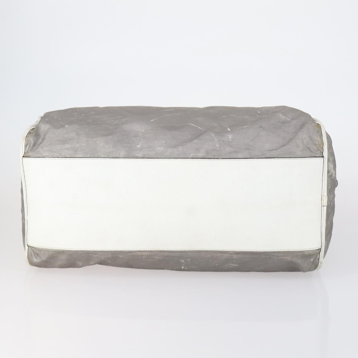 CELINE Macadam Canvas Hand Bag Coated Canvas 3 Set Brown Black Auth bs30666