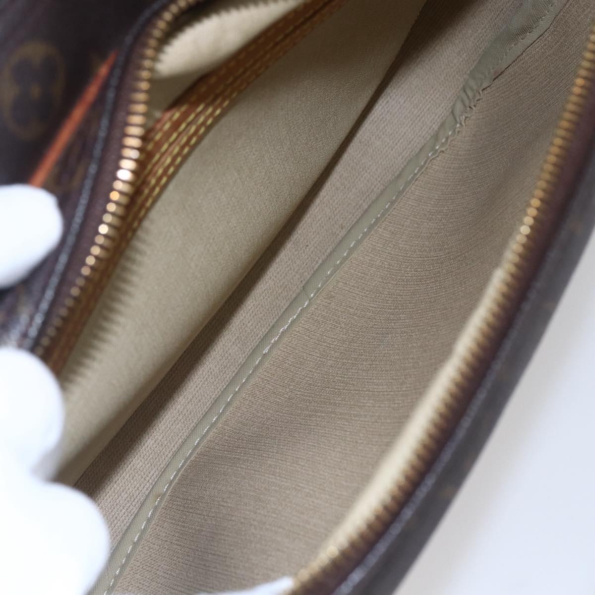 LOUIS VUITTON Monogram Reporter PM Shoulder Bag M45254 LV Auth bs30668