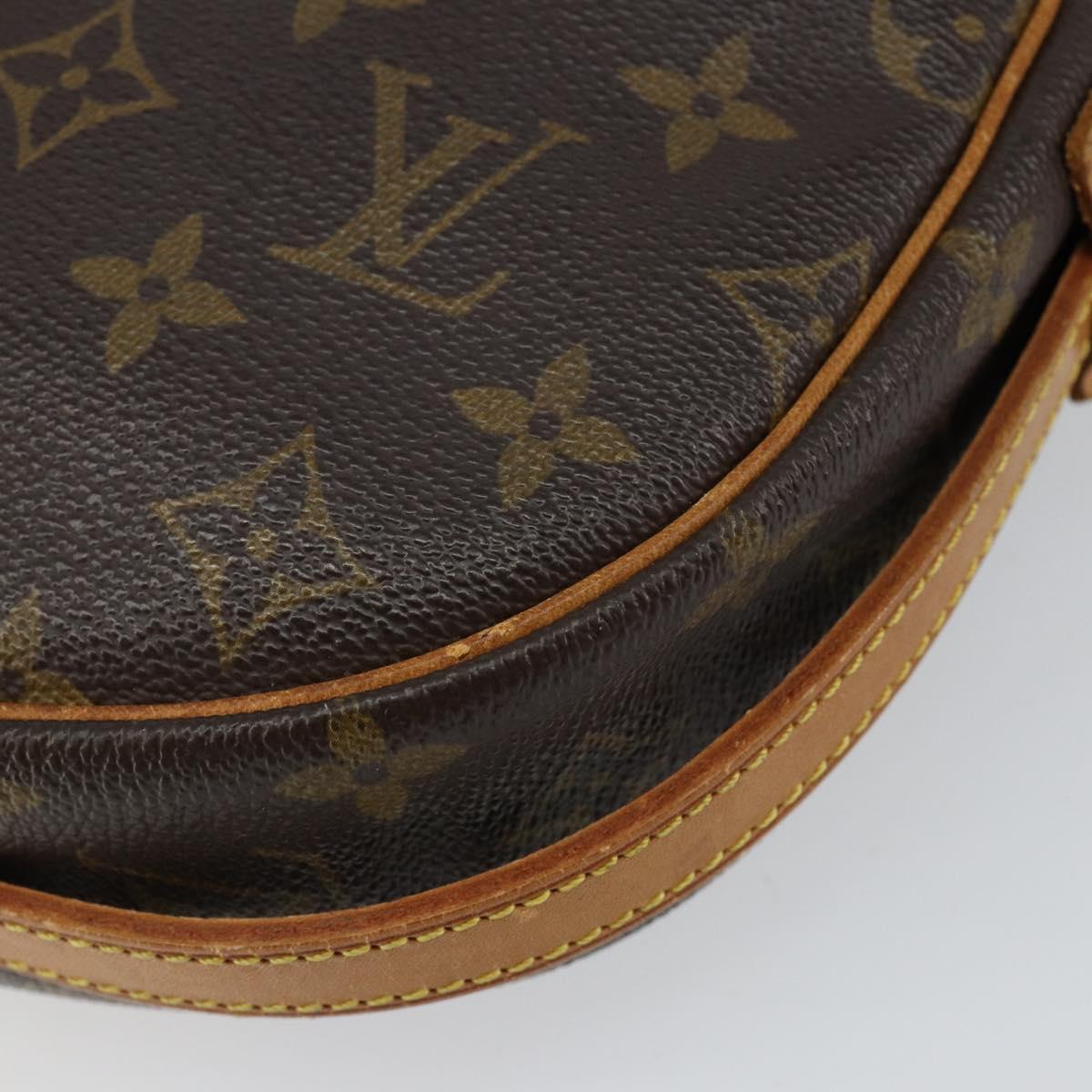 LOUIS VUITTON Monogram Jeune Fille GM Shoulder Bag M51225 LV Auth bs30669
