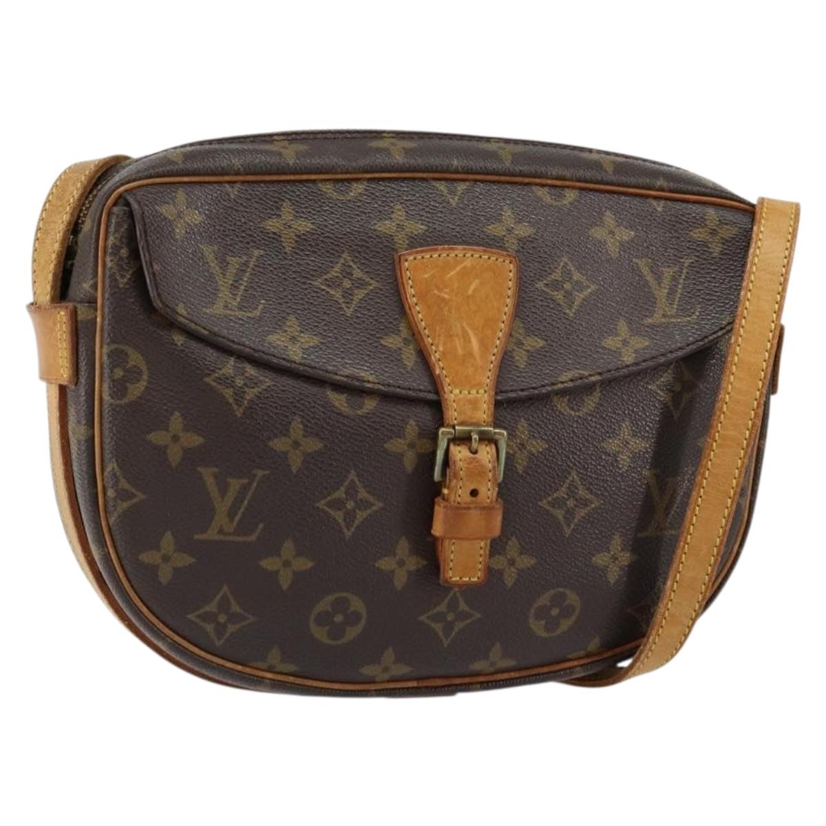 LOUIS VUITTON Monogram Jeune Fille GM Shoulder Bag M51225 LV Auth bs30669
