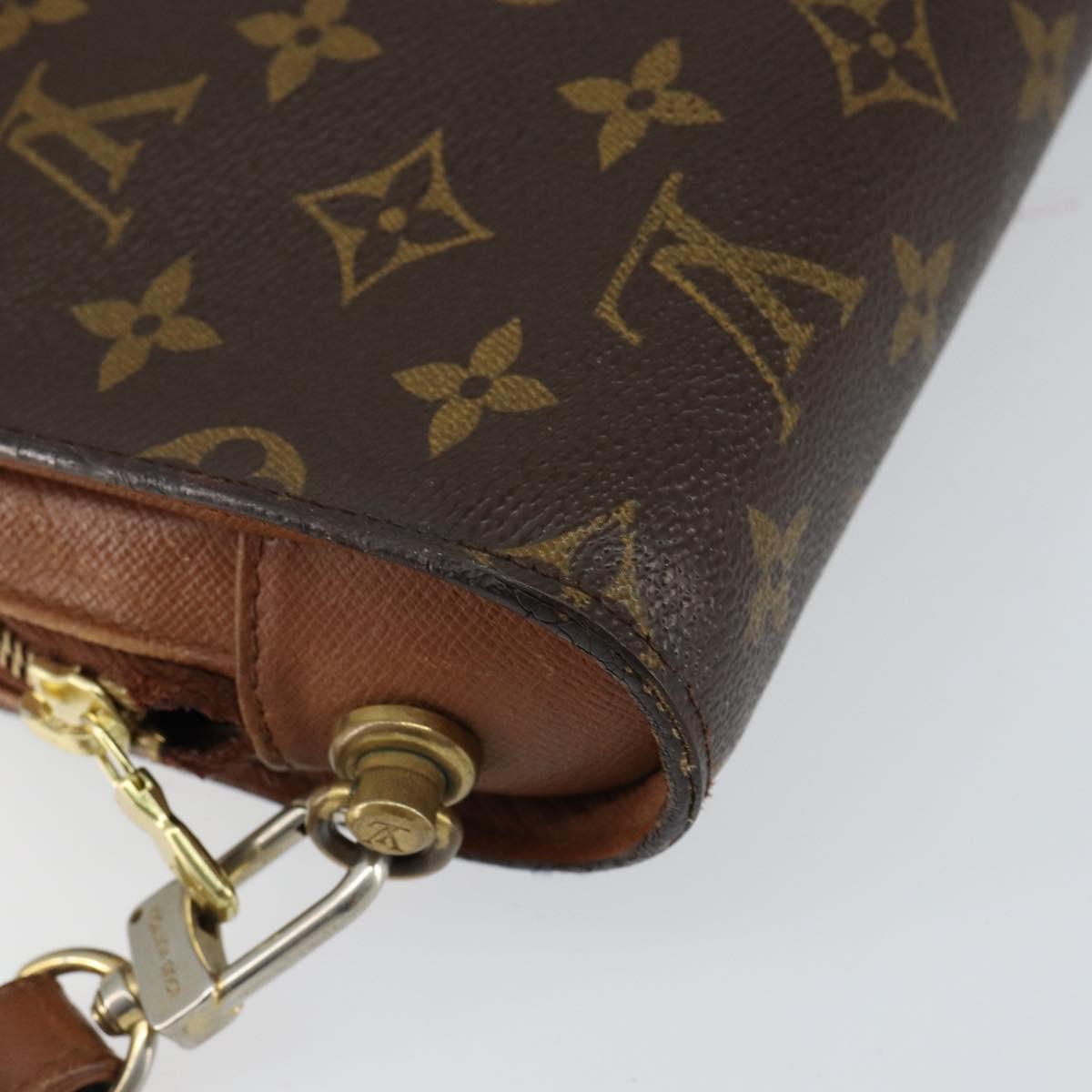 LOUIS VUITTON Monogram Orsay Clutch Bag M51790 LV Auth bs30671