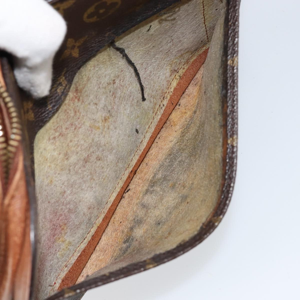 LOUIS VUITTON Monogram Orsay Clutch Bag M51790 LV Auth bs30671