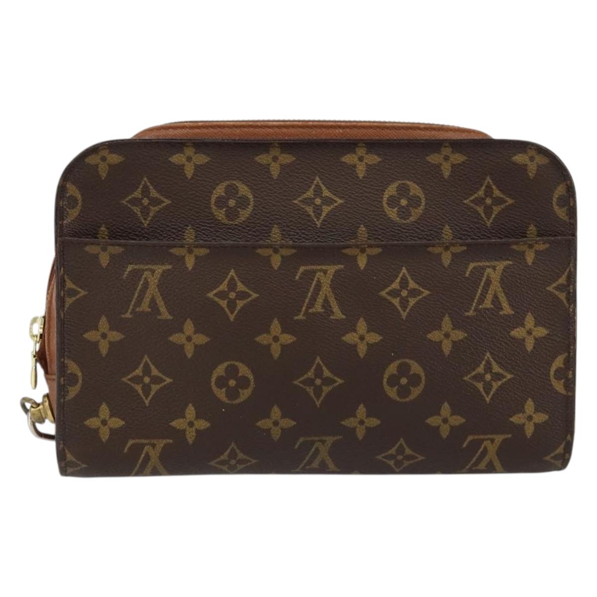 LOUIS VUITTON Monogram Orsay Clutch Bag M51790 LV Auth bs30671
